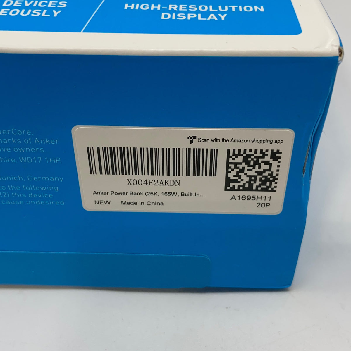 Serial #/Tag-UNT7787874E3