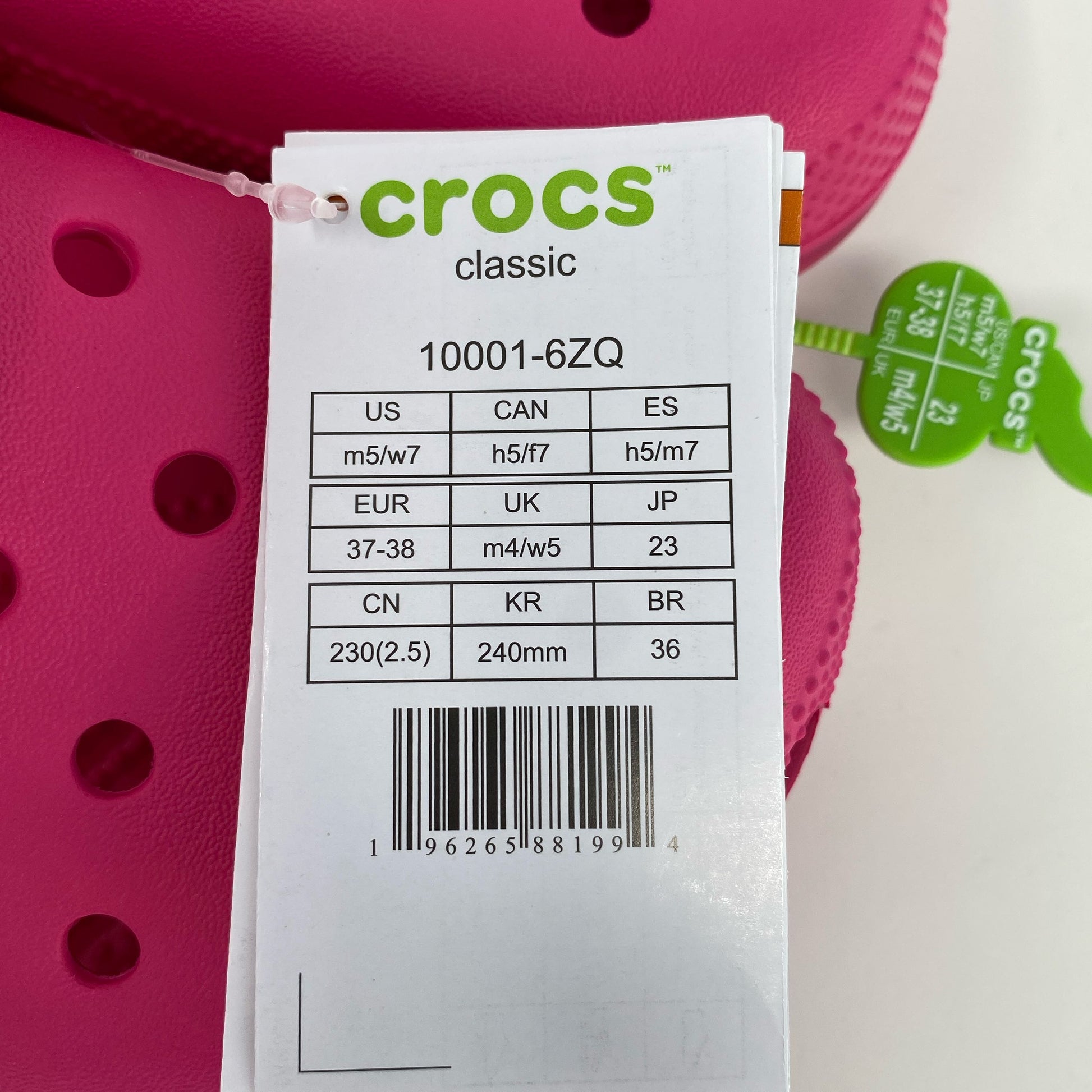 Serial #/Tag-UNT180104G9H
