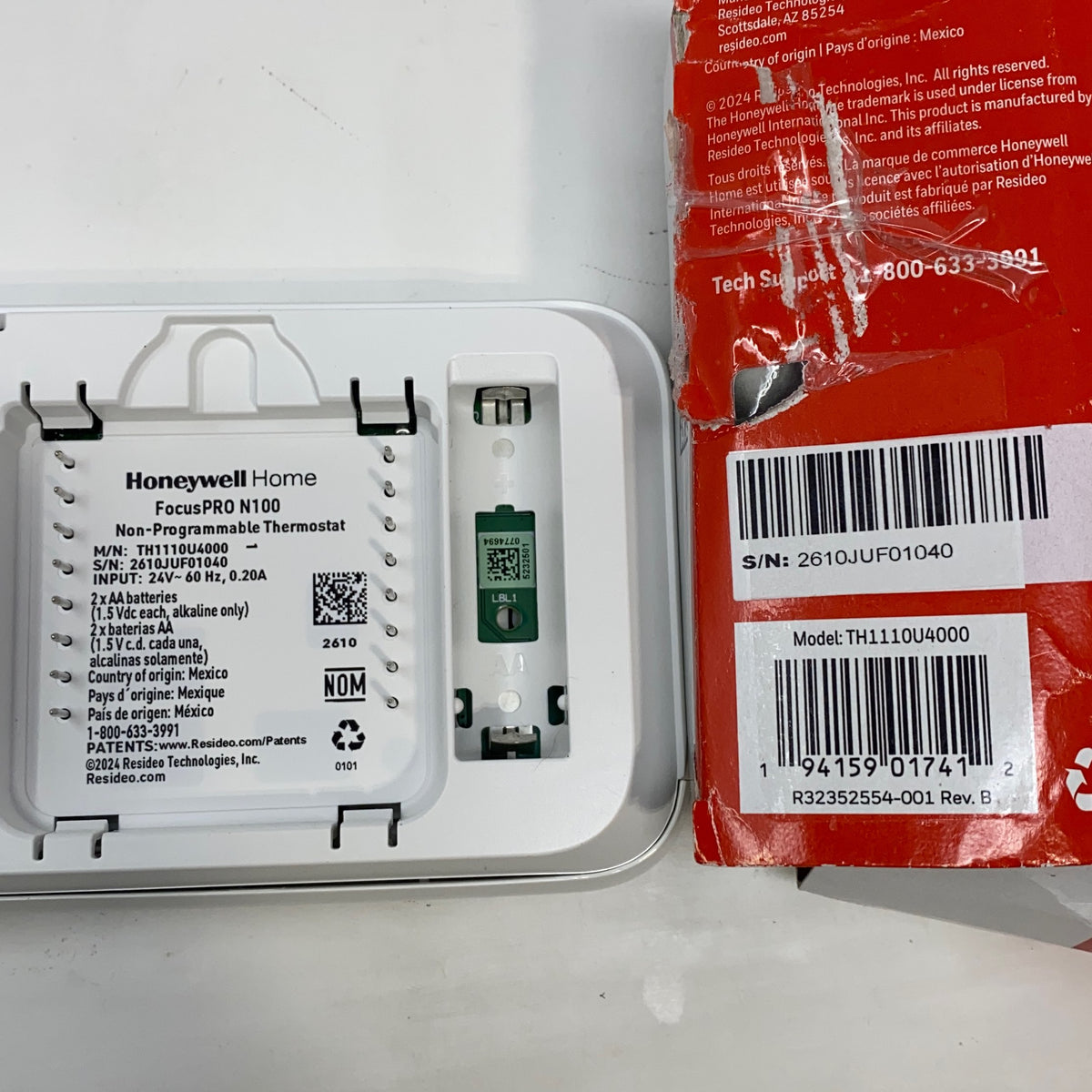 Serial #/Tag-LPNPMGJ3041500