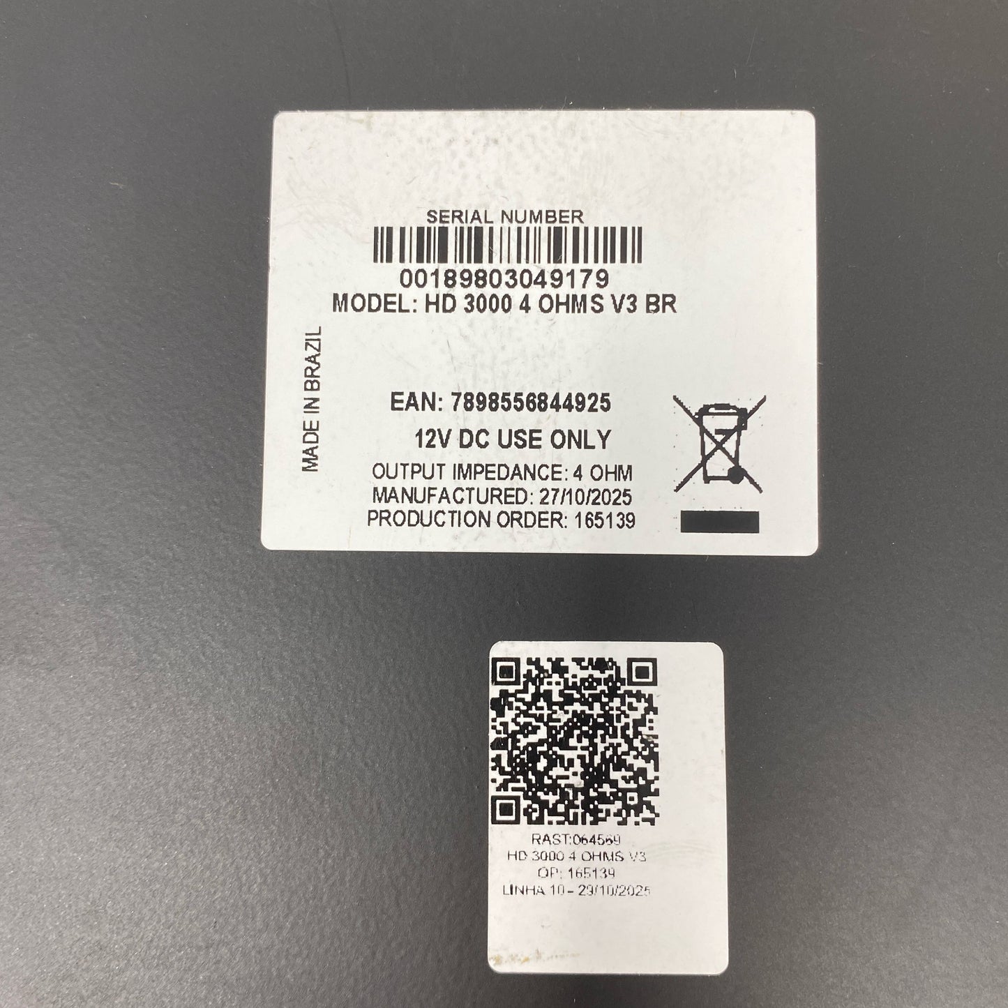 Serial #/Tag-LPNPMGQ1200008