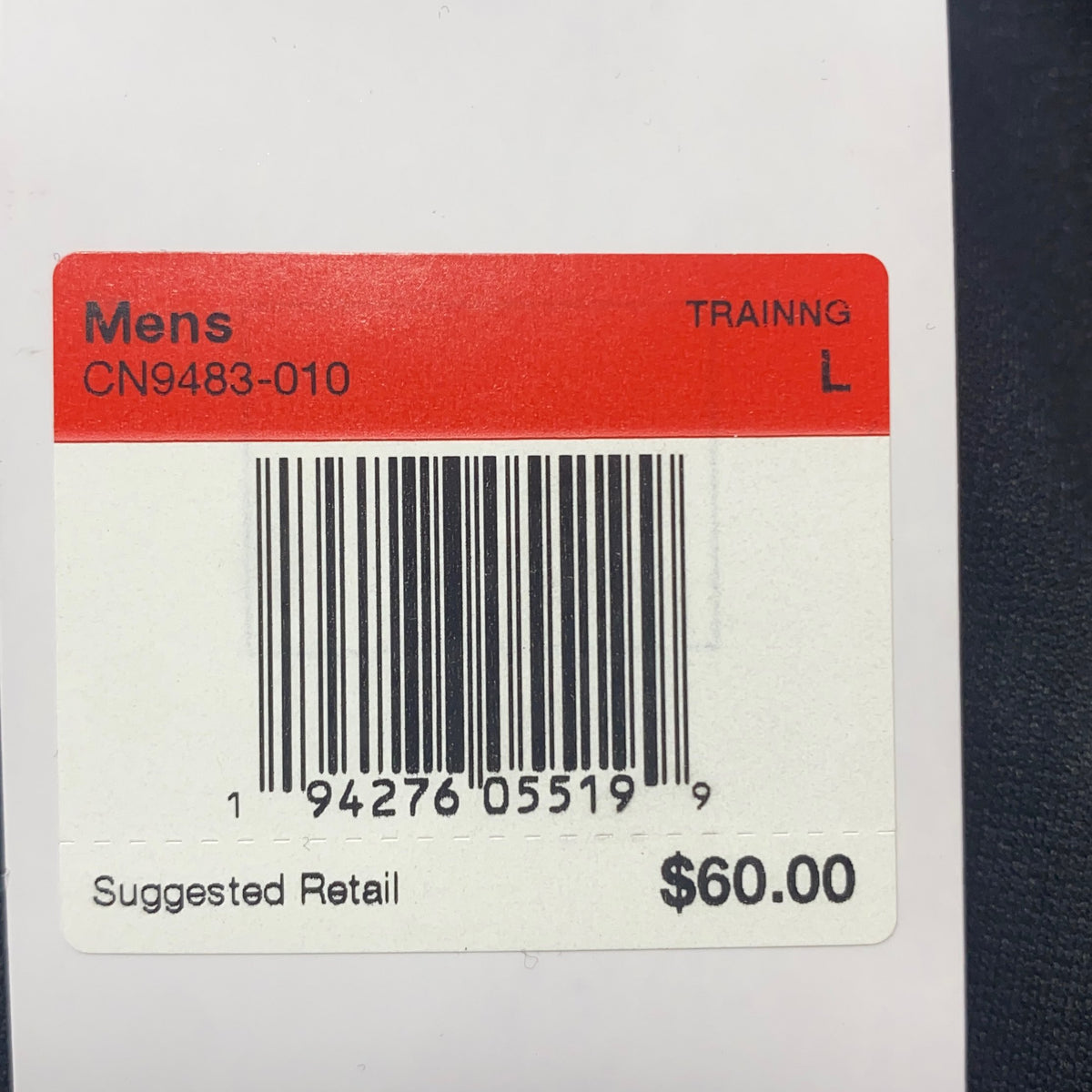 Serial #/Tag-LPNPMGR9065072