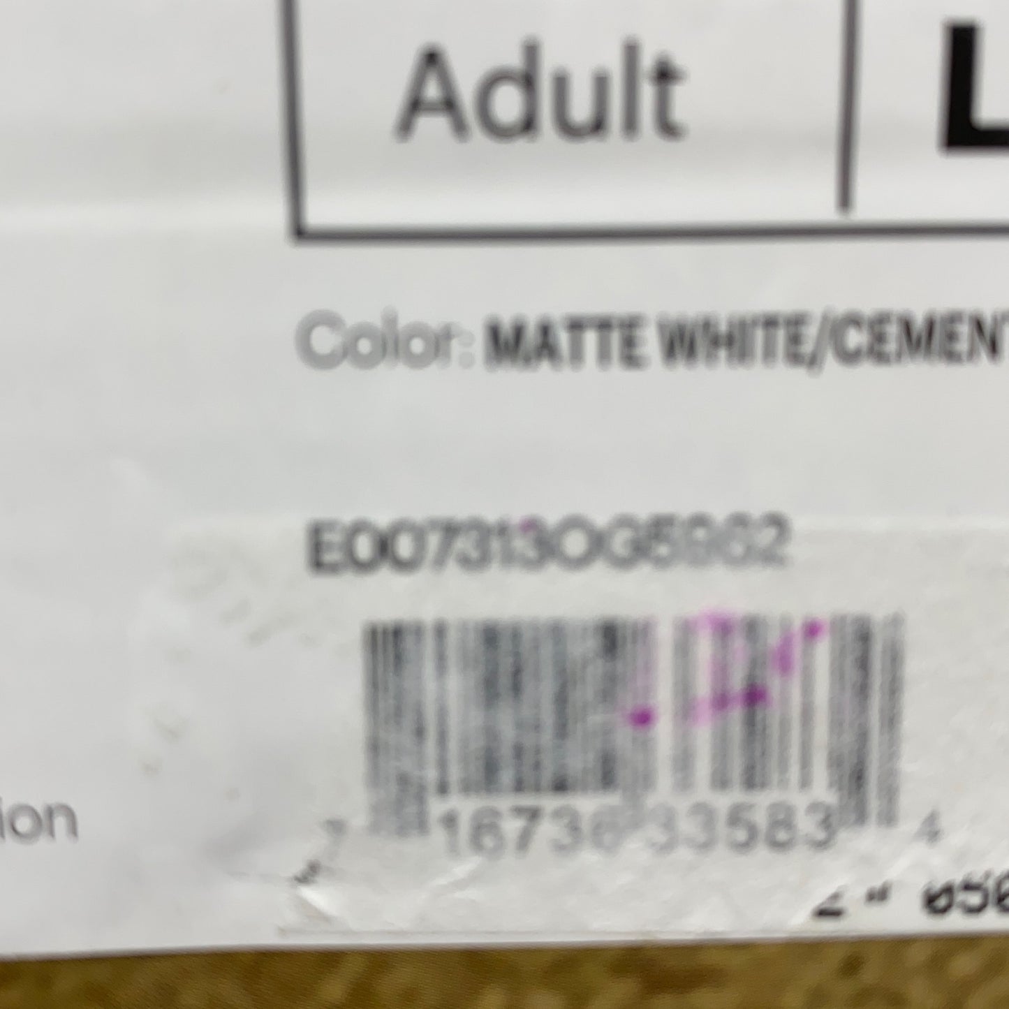 Serial #/Tag-UNT384500A0S