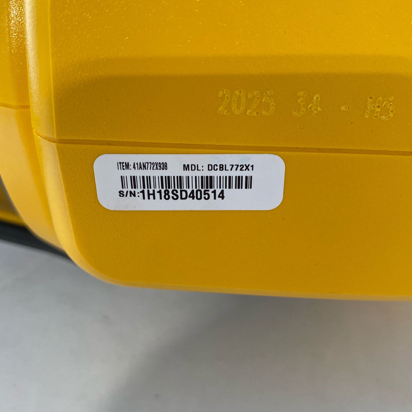 Serial #/Tag-LPNNA6J3RN4ZL