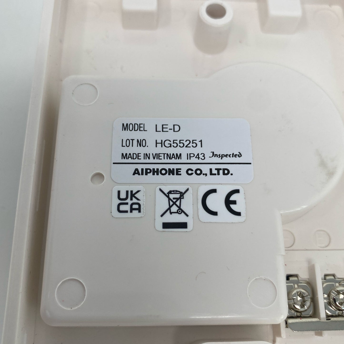 Serial #/Tag-LPNPMFW3322060