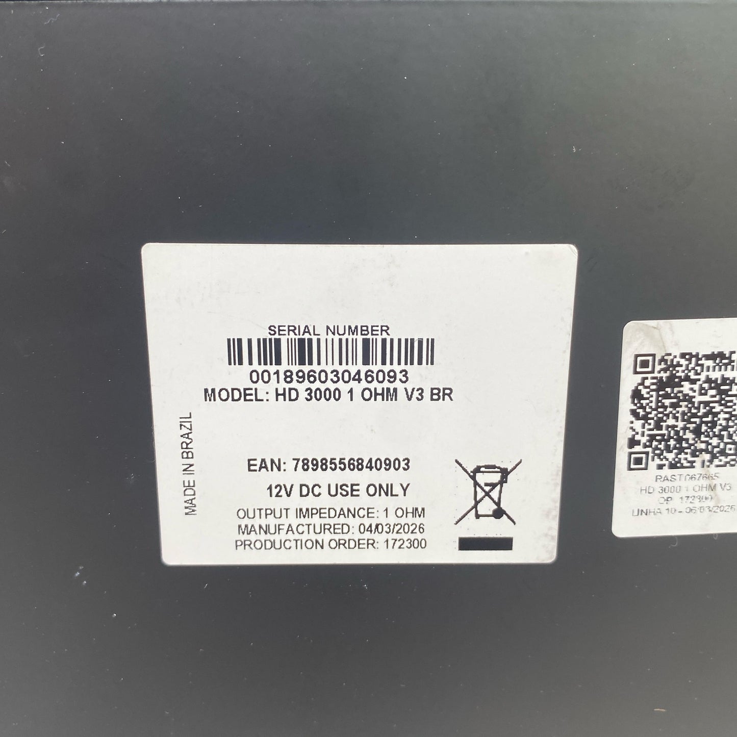 Serial #/Tag-LPNO544980003