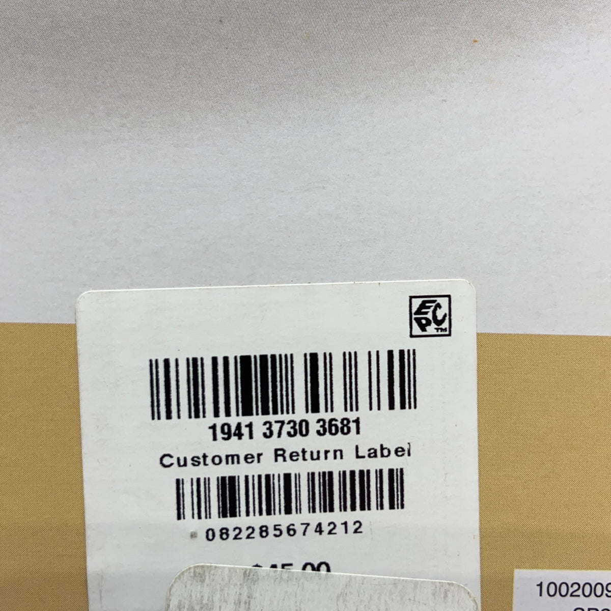Serial #/Tag-UNT7502532G4