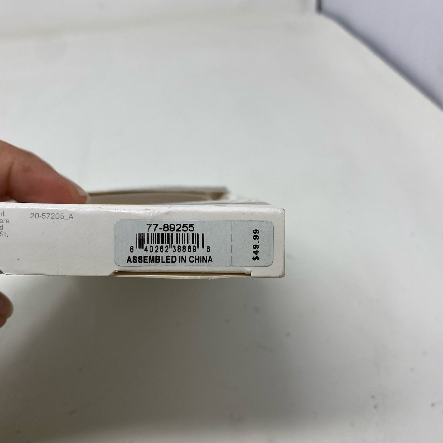 Serial #/Tag-LPNAC390287207