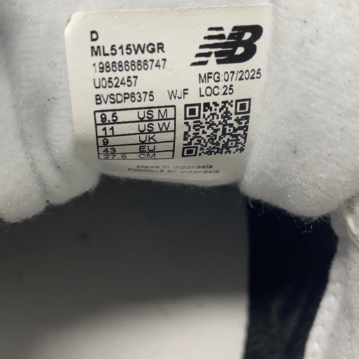 Serial #/Tag-LPNO623650102