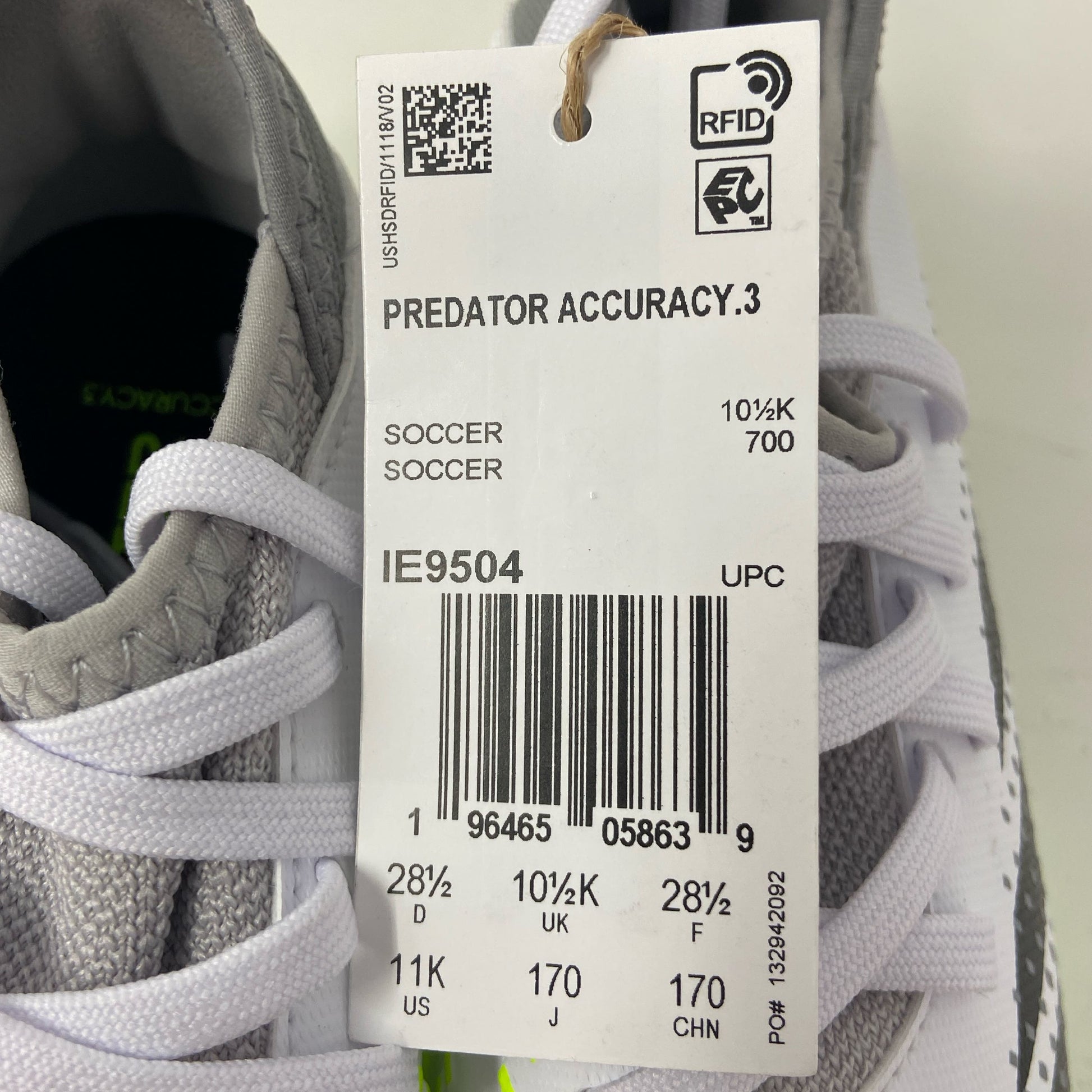 Serial #/Tag-UNT9188177T6