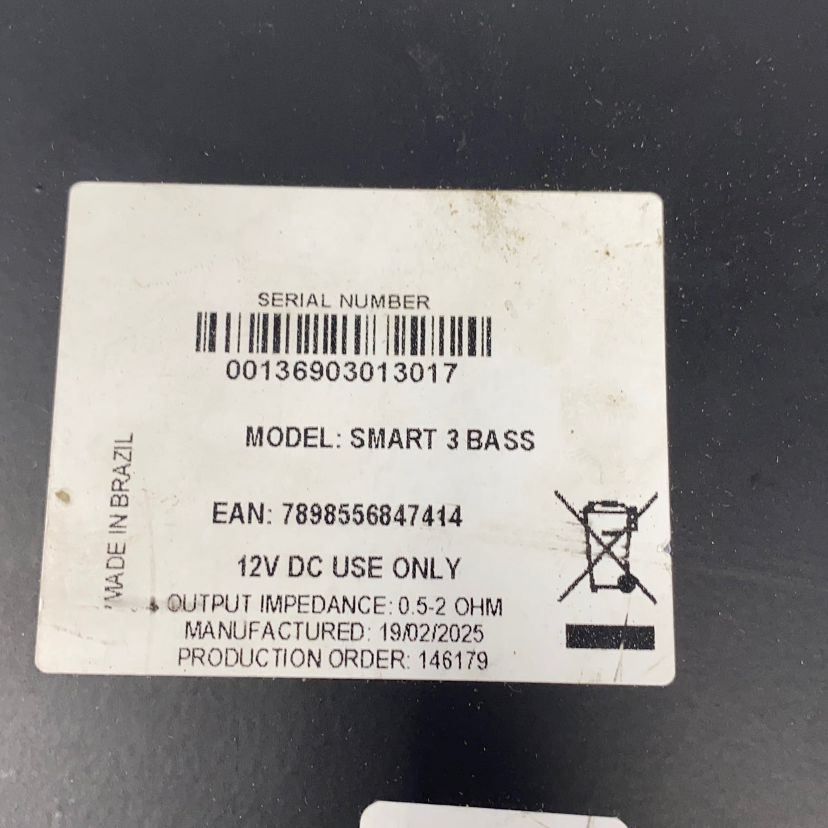 Serial #/Tag-UNT981341VZ0