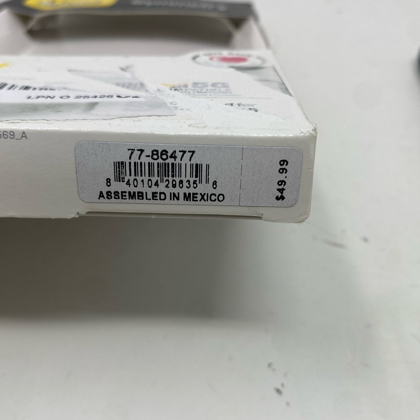 Serial #/Tag-LPNO254258200
