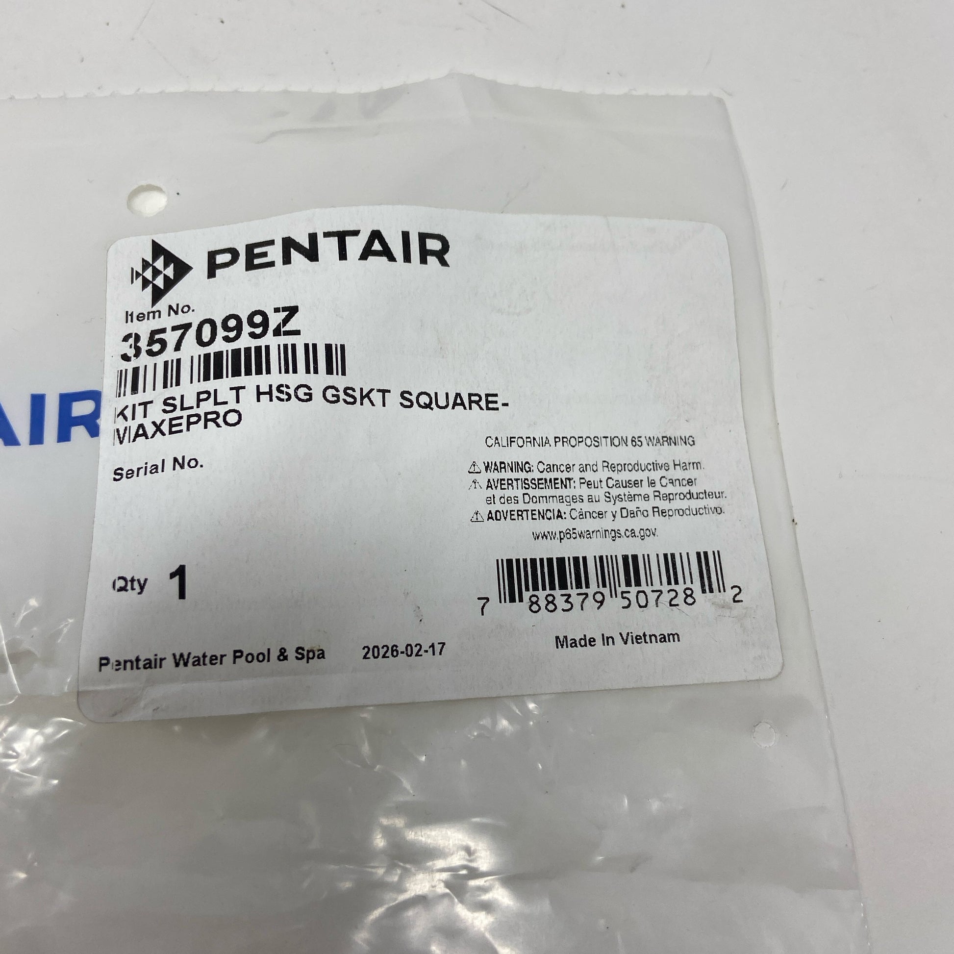 Serial #/Tag-UNT282282W5Y