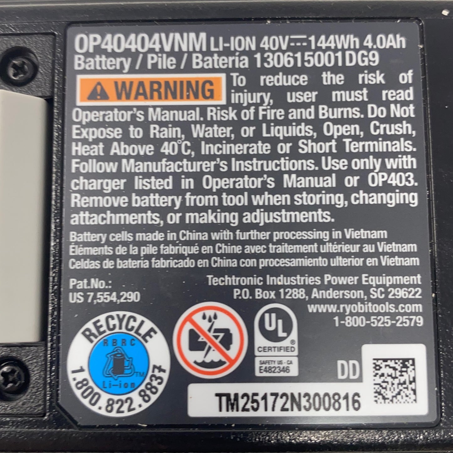 Serial #/Tag-LPNNG6511VW35