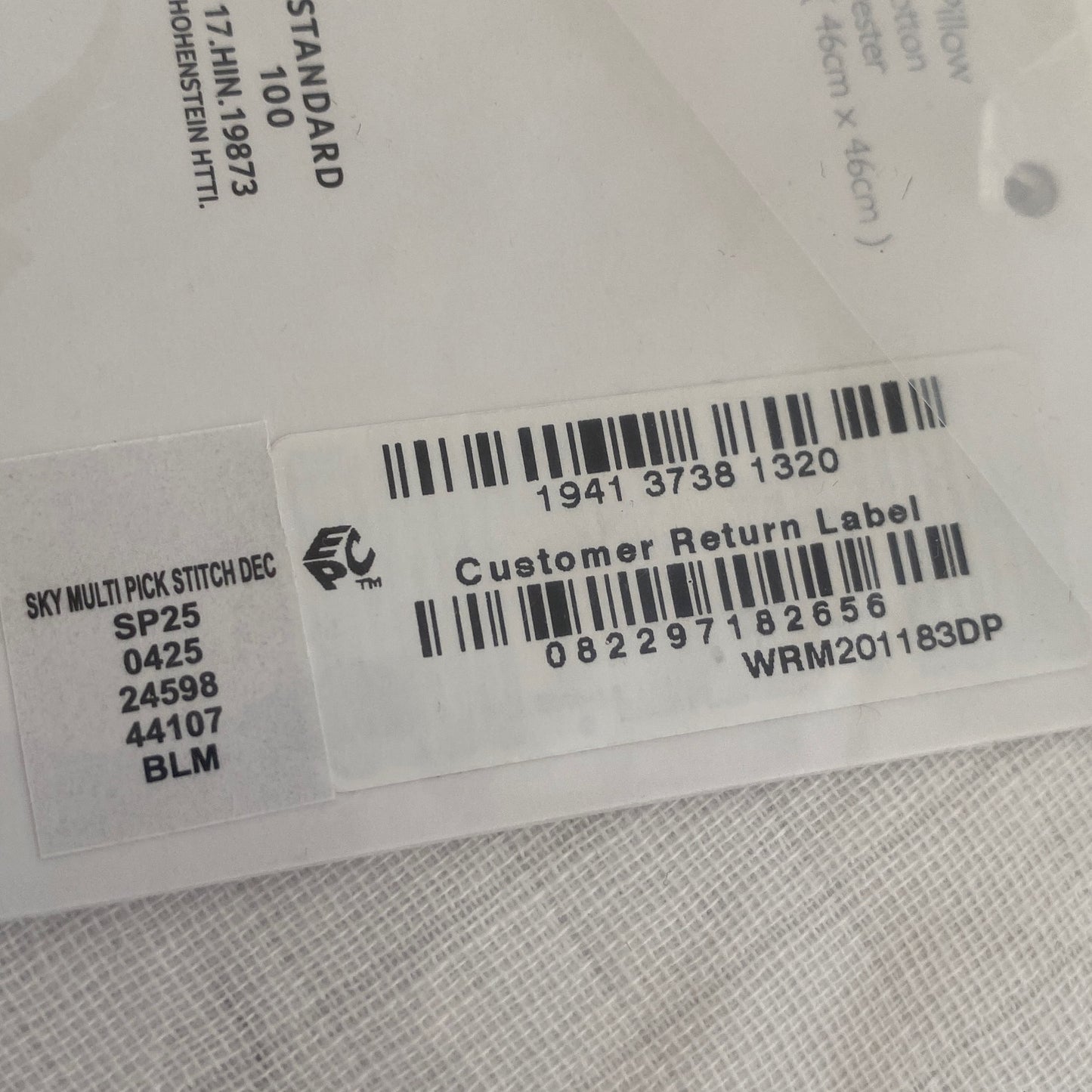 Serial #/Tag-UNT9255892I97