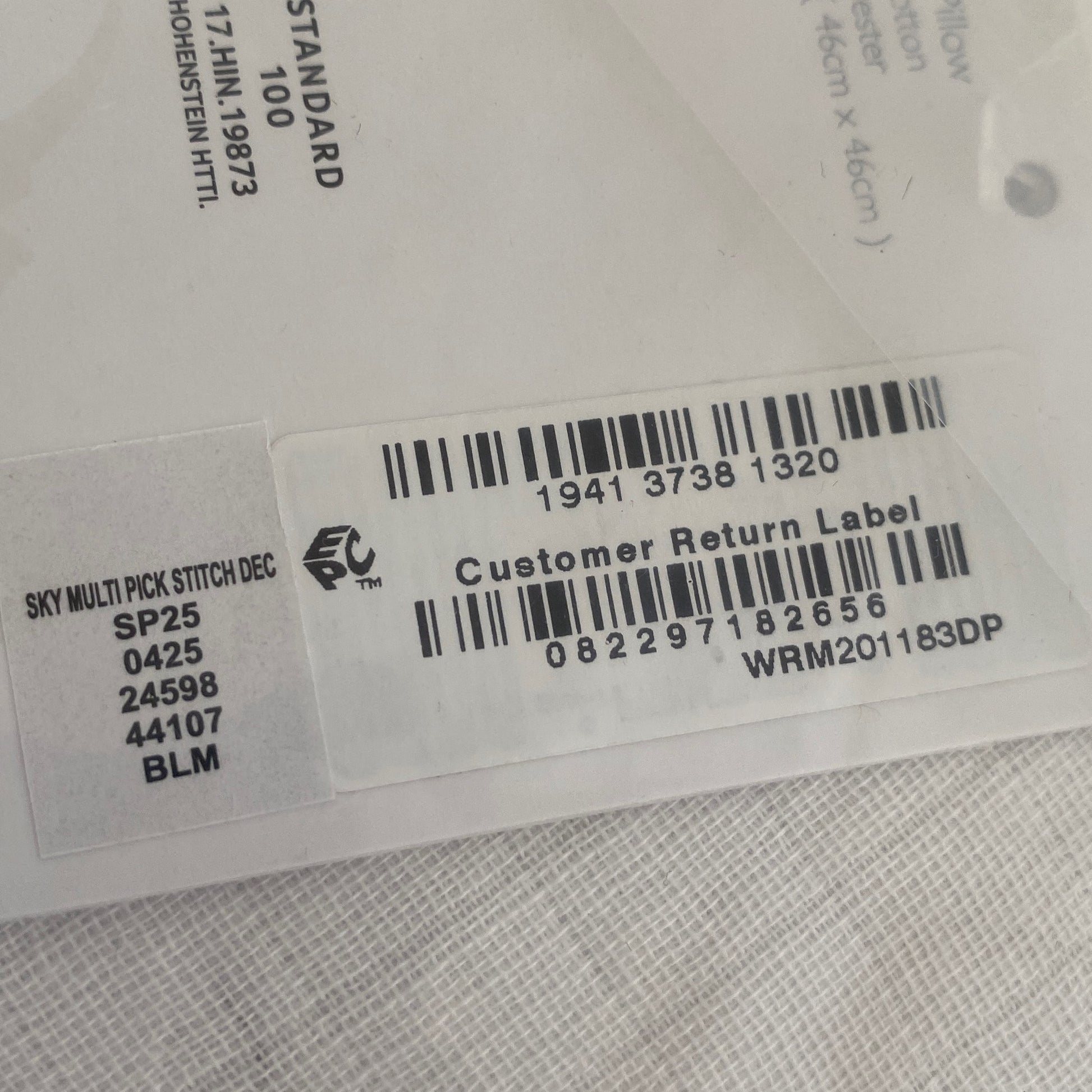 Serial #/Tag-UNT9255892I97
