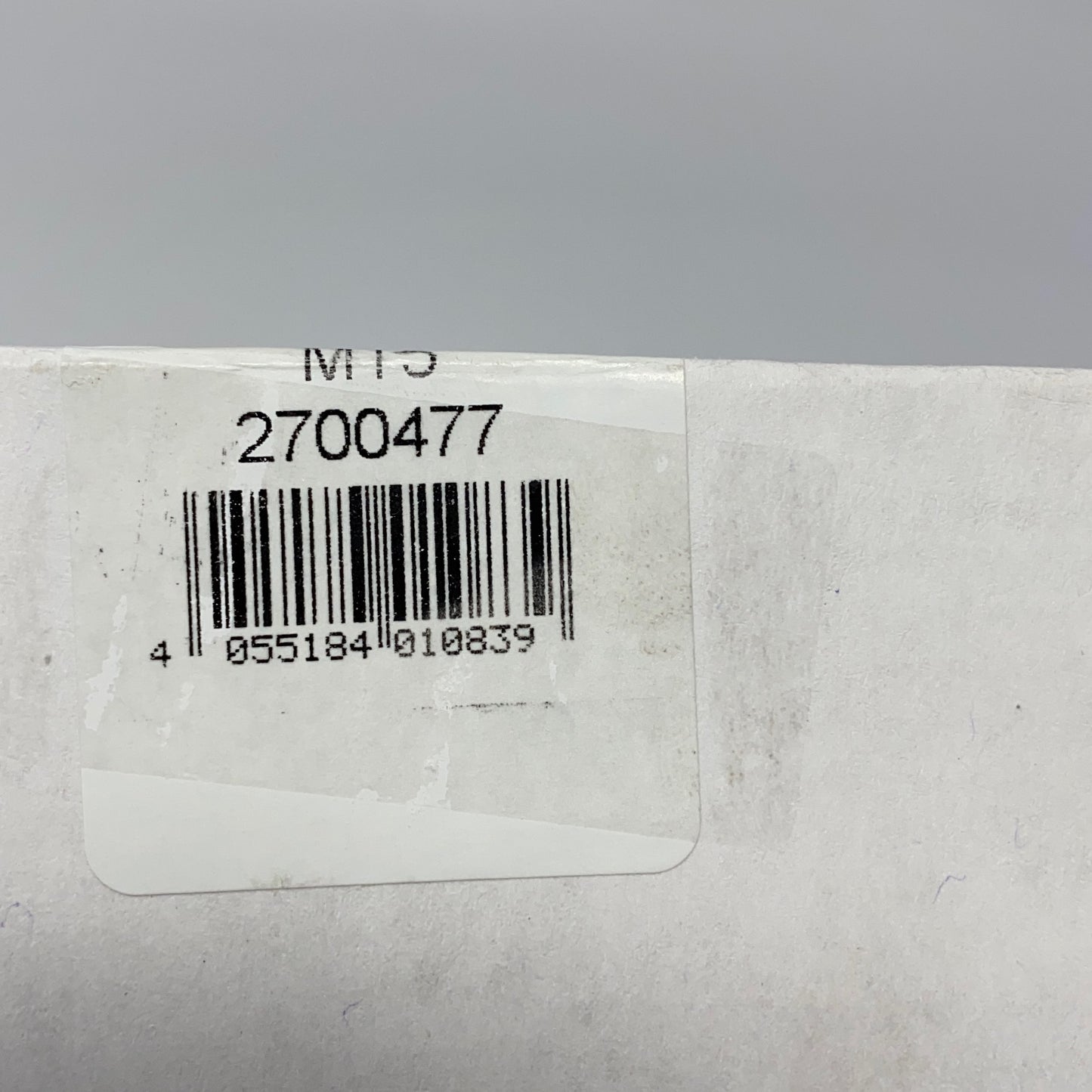 Serial #/Tag-LPNPMGX2015076