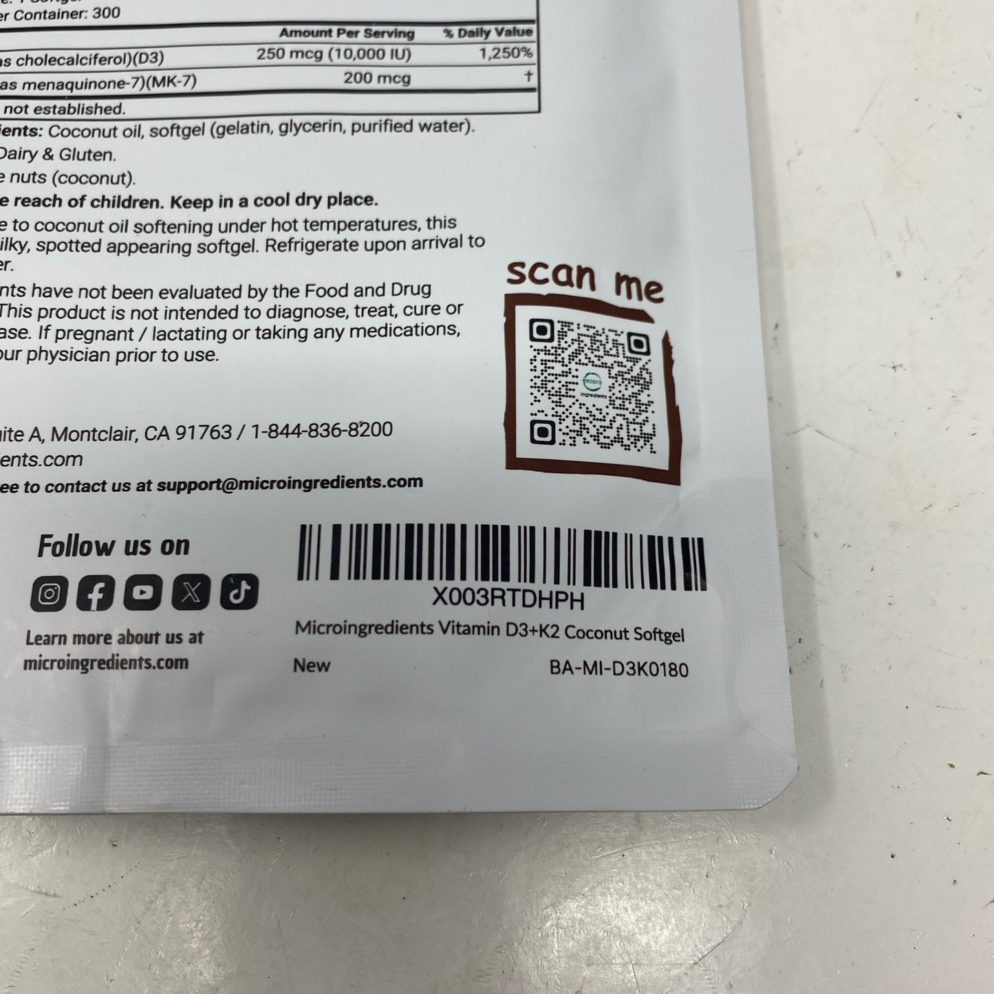 Serial #/Tag-UNT221843GAN