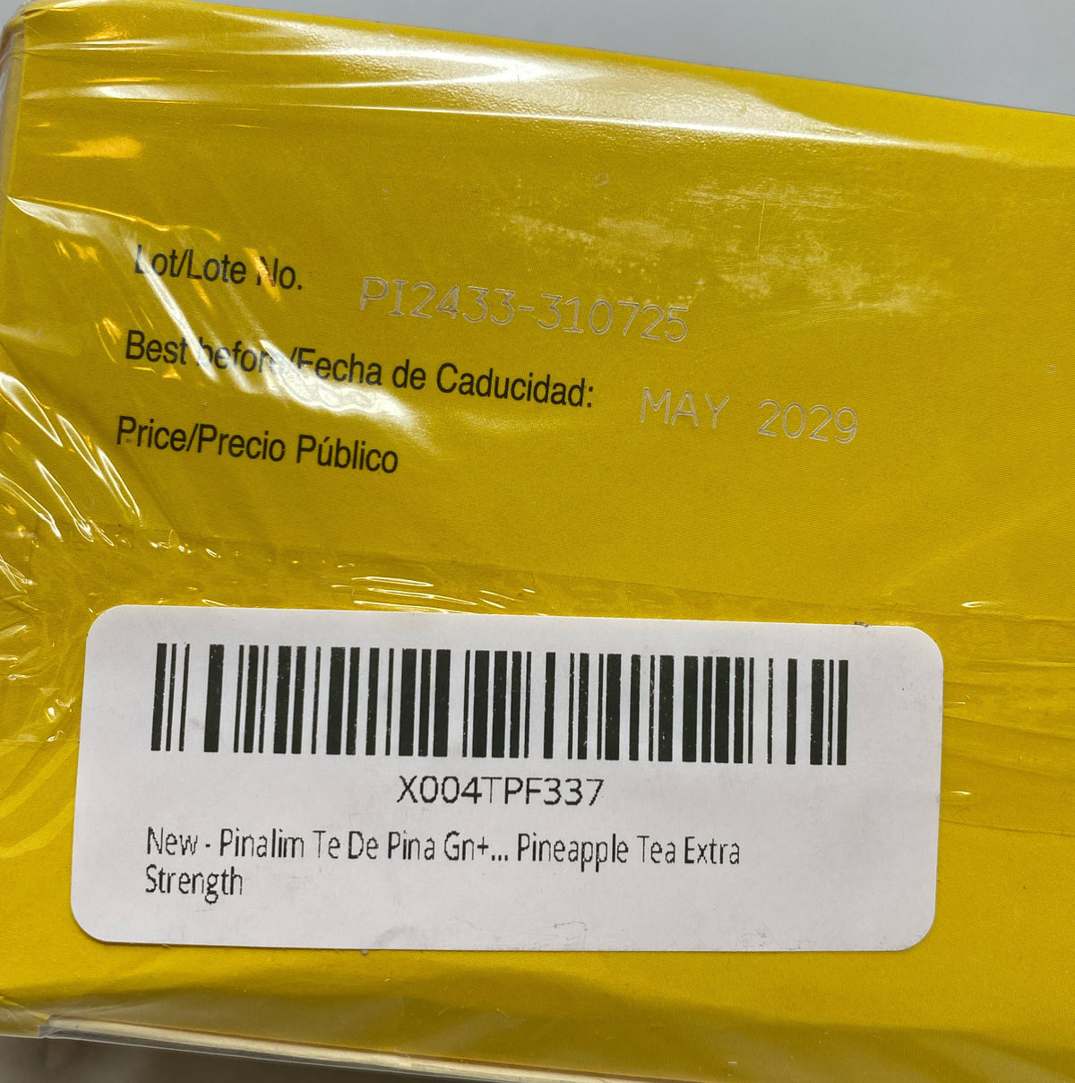 Serial #/Tag-UNT8684233NV