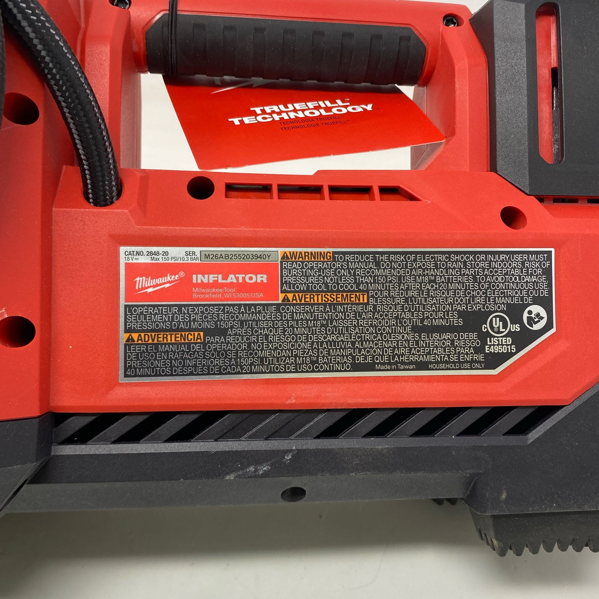 Serial #/Tag-LPNAC414191297