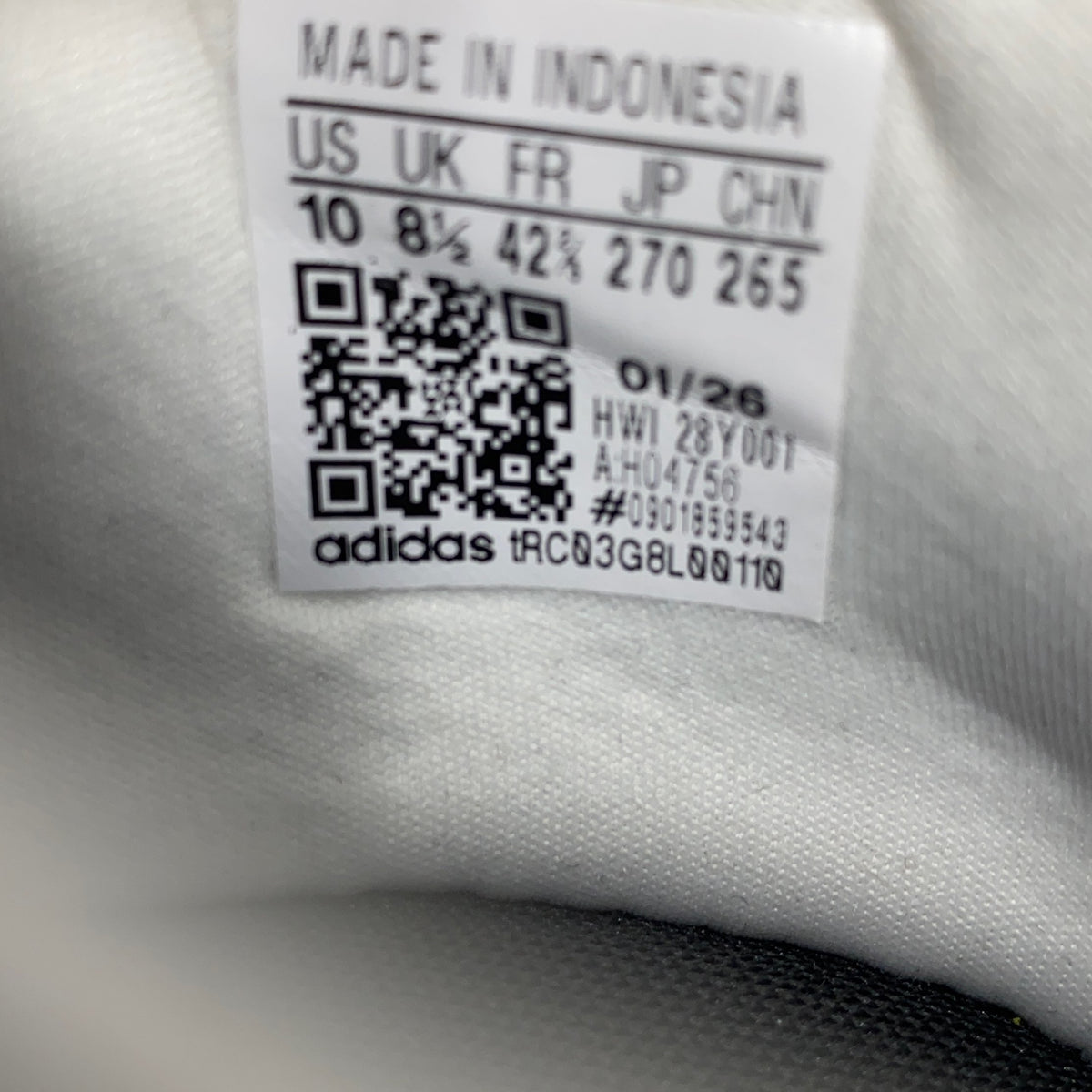 Serial #/Tag-LPNGSAF6382695