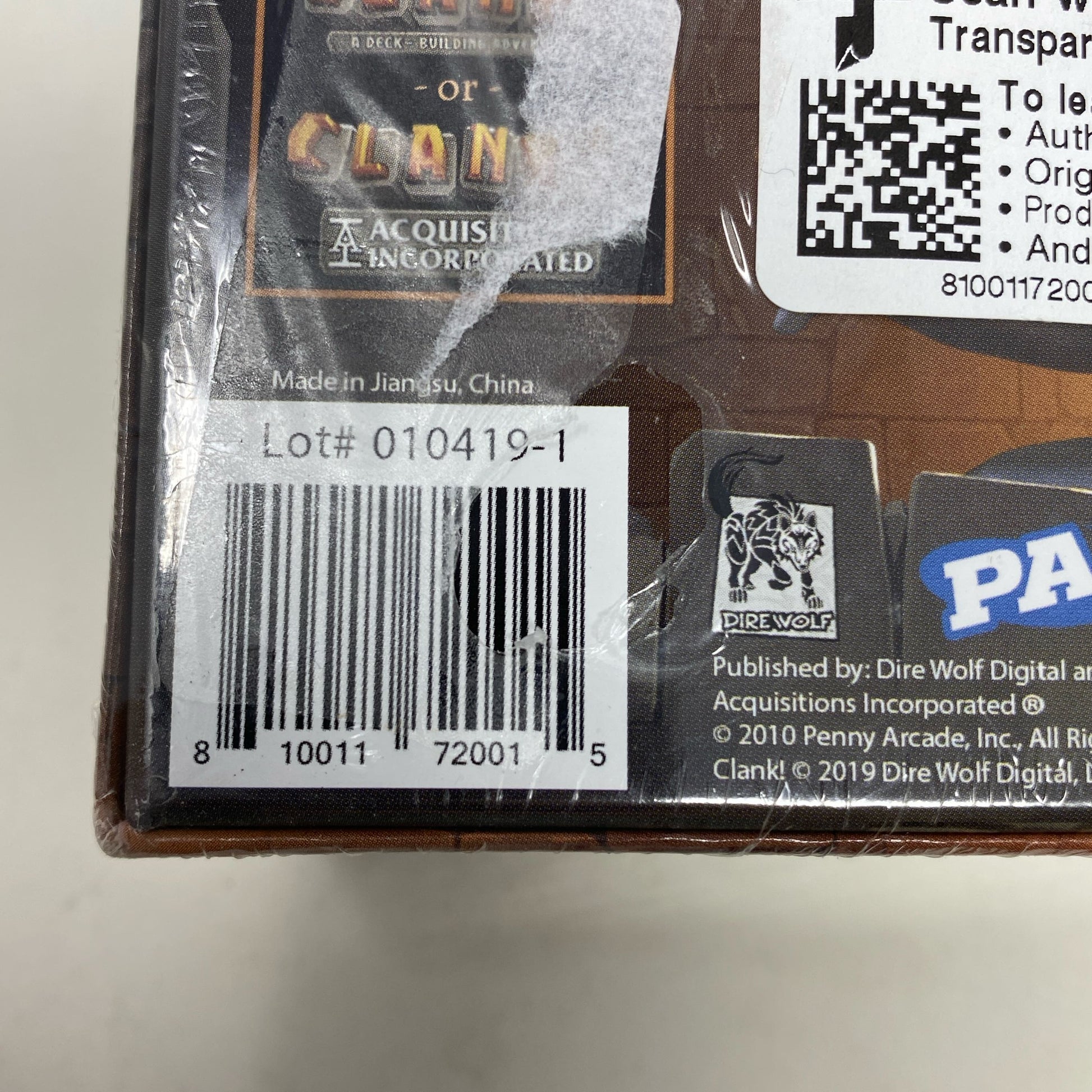 Serial #/Tag-LPNAC652144694