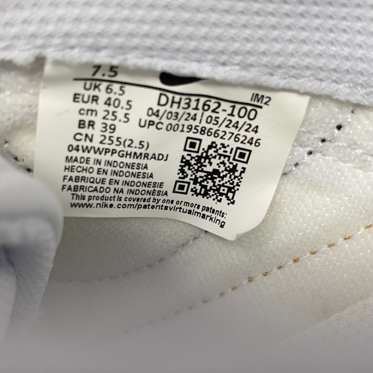 Serial #/Tag-LPNRRJP5747792