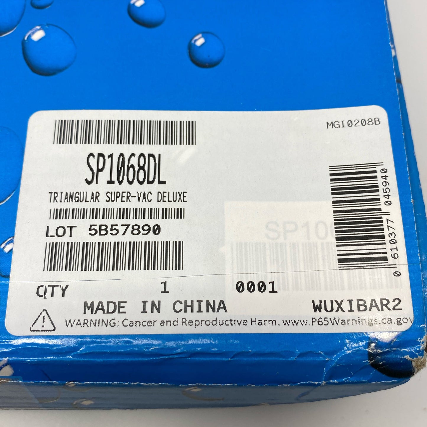 Serial #/Tag-UNT03394484M