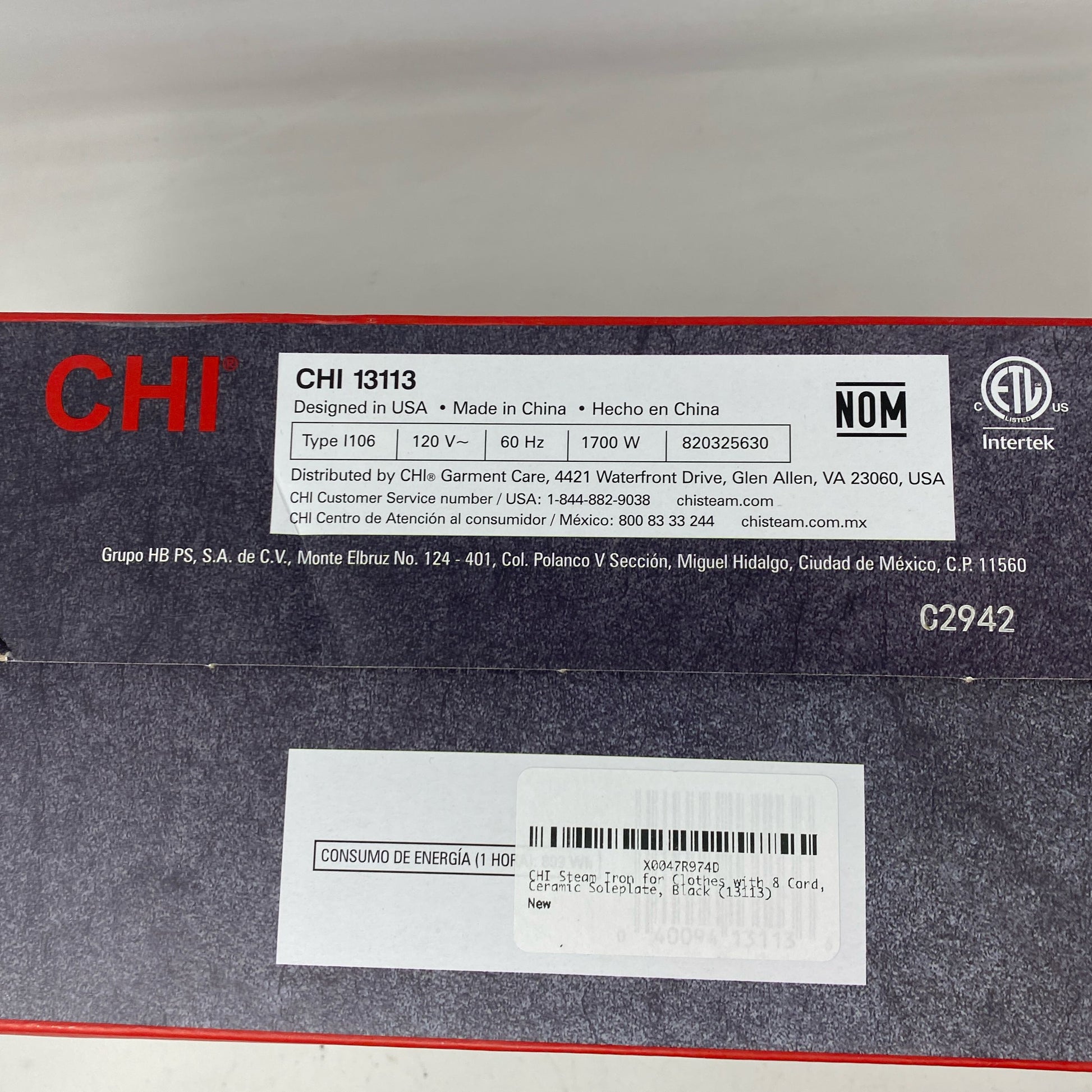 Serial #/Tag-UNT613896R42