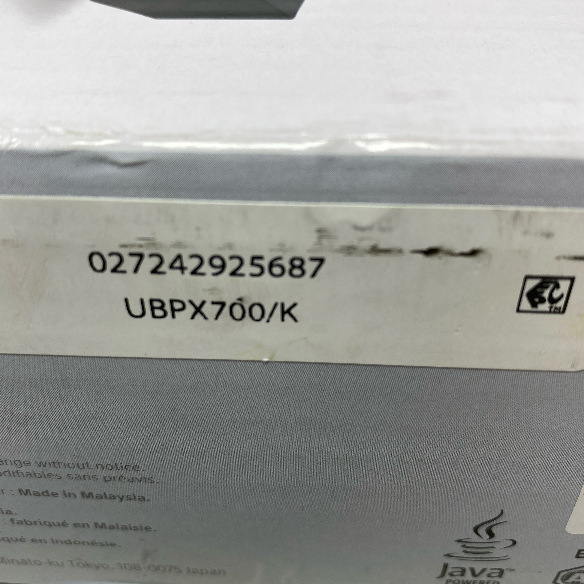 Serial #/Tag-LPNNE6BXKW6W1