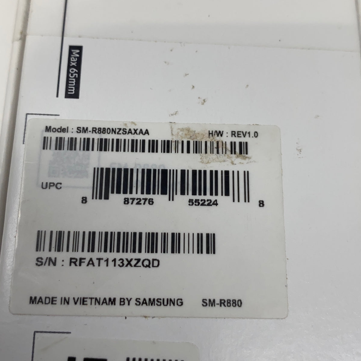 Serial #/Tag-UNT89115023M