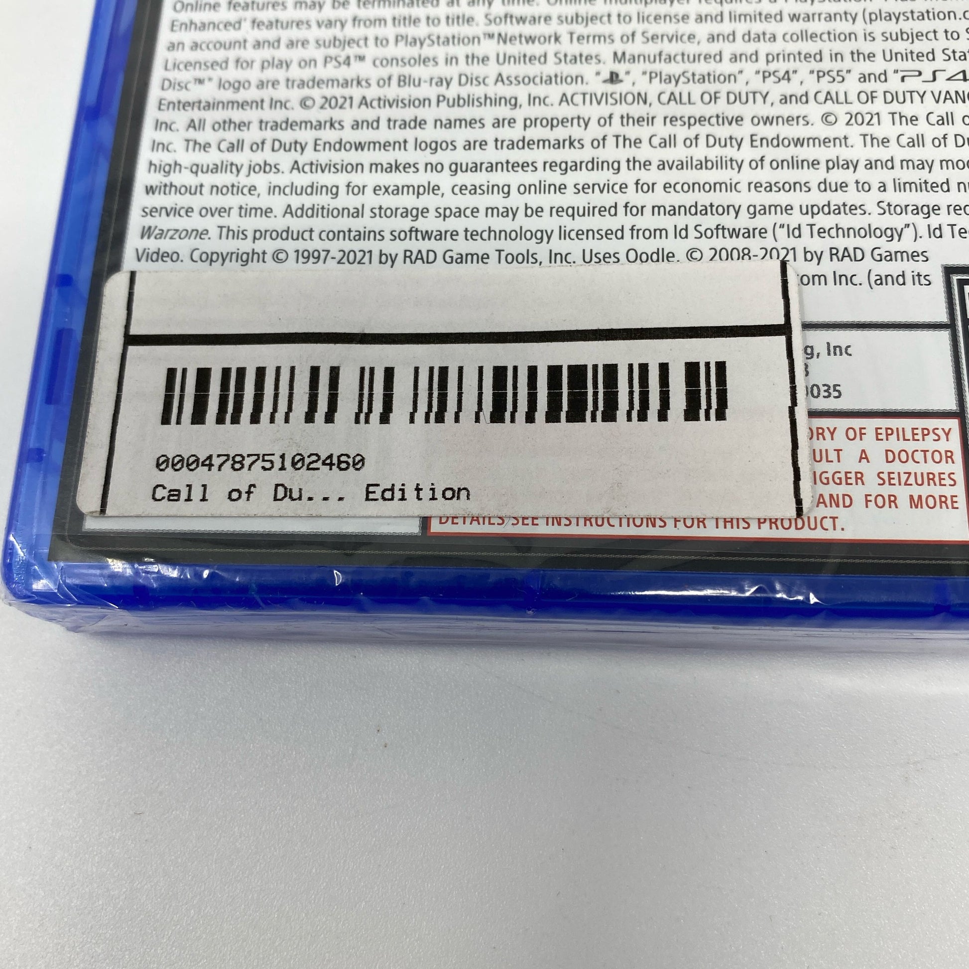 Serial #/Tag-UNT95586302W