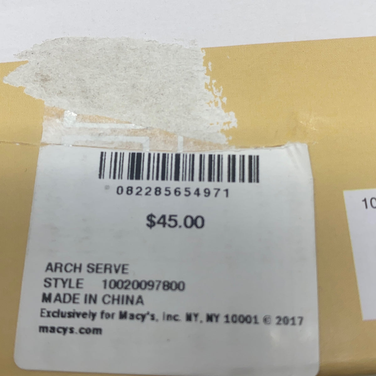 Serial #/Tag-UNT668037OYW