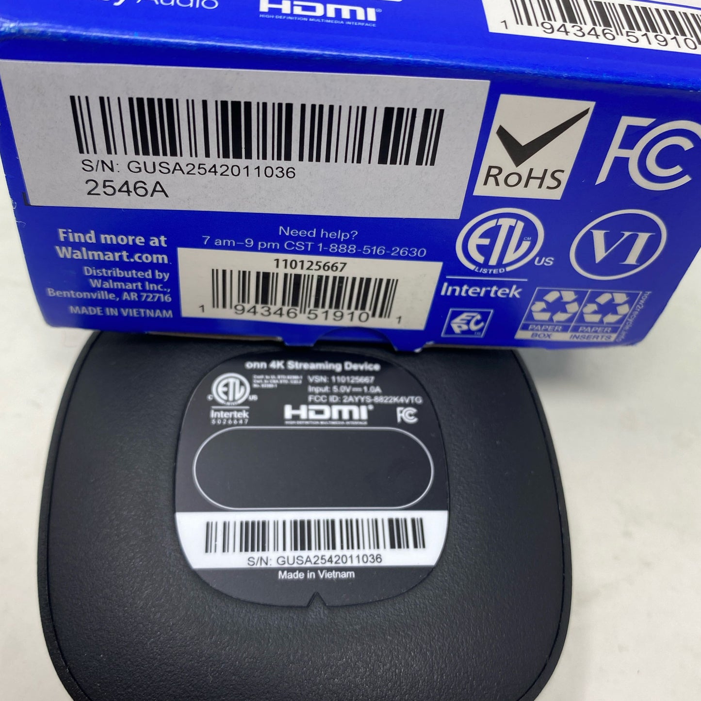 Serial #/Tag-LPNAC049821620