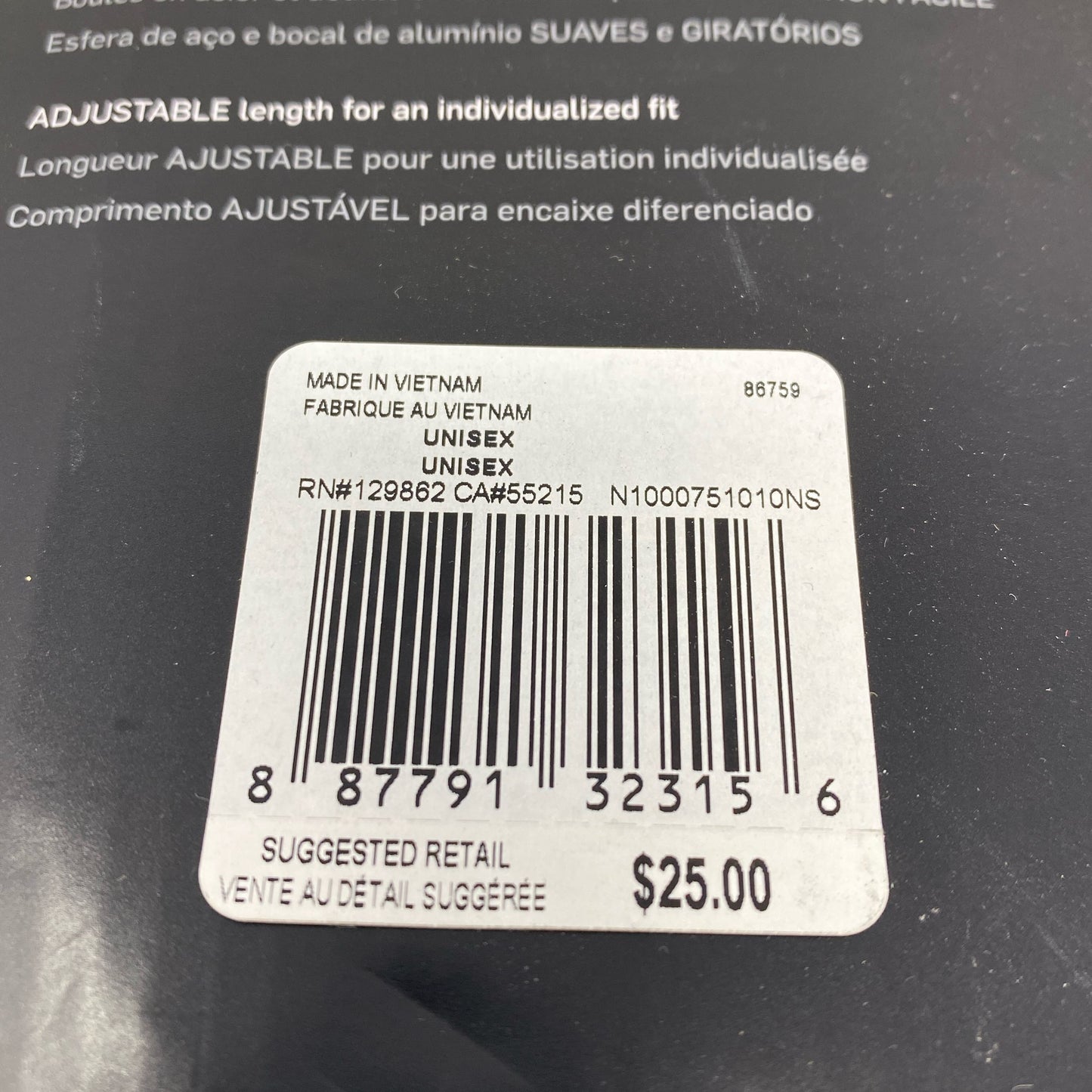 Serial #/Tag-UNT100036UBB