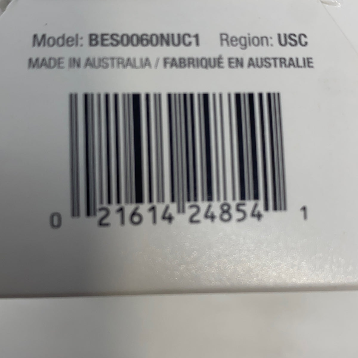 Serial #/Tag-LPNAC521075994