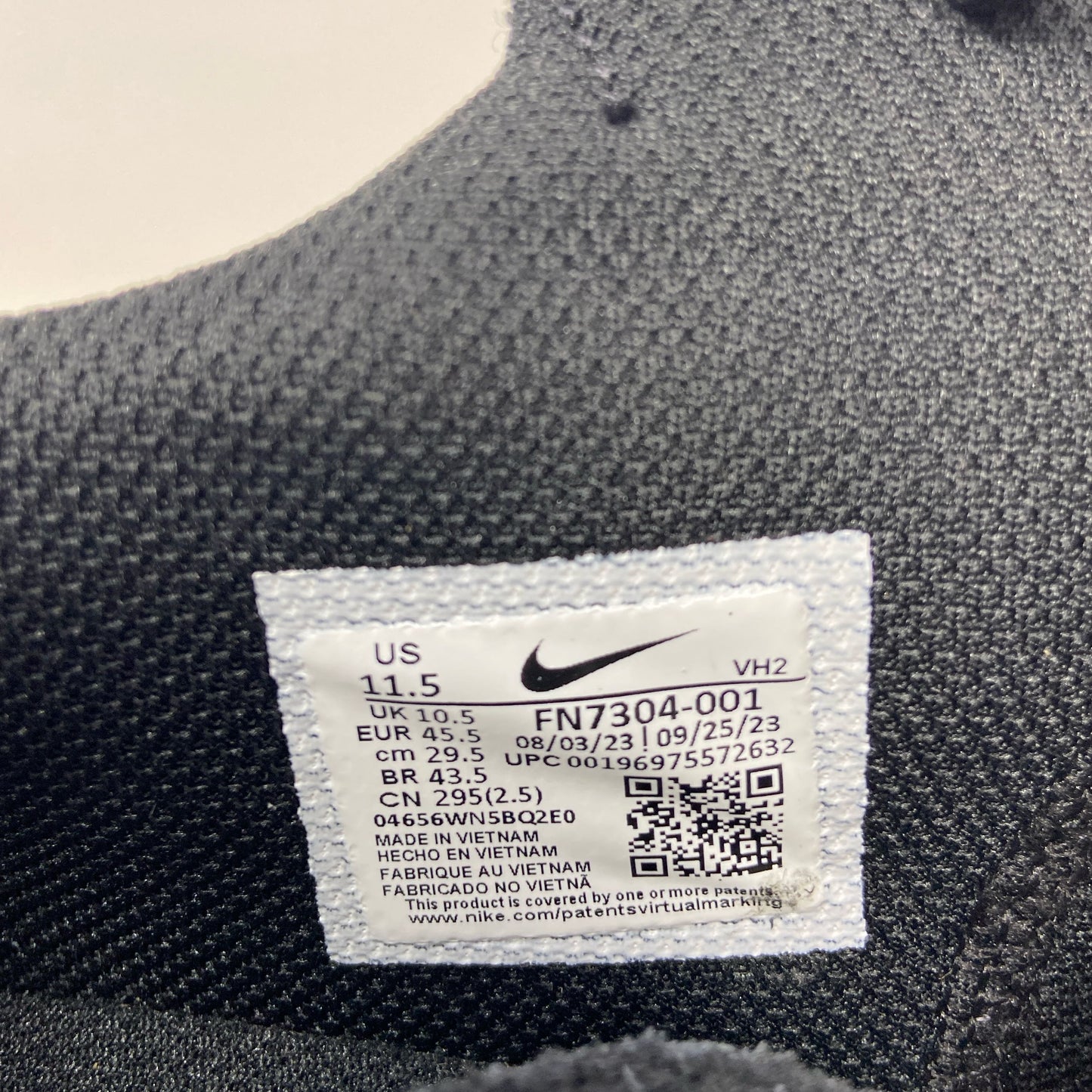 Serial #/Tag-UNT8533811GS