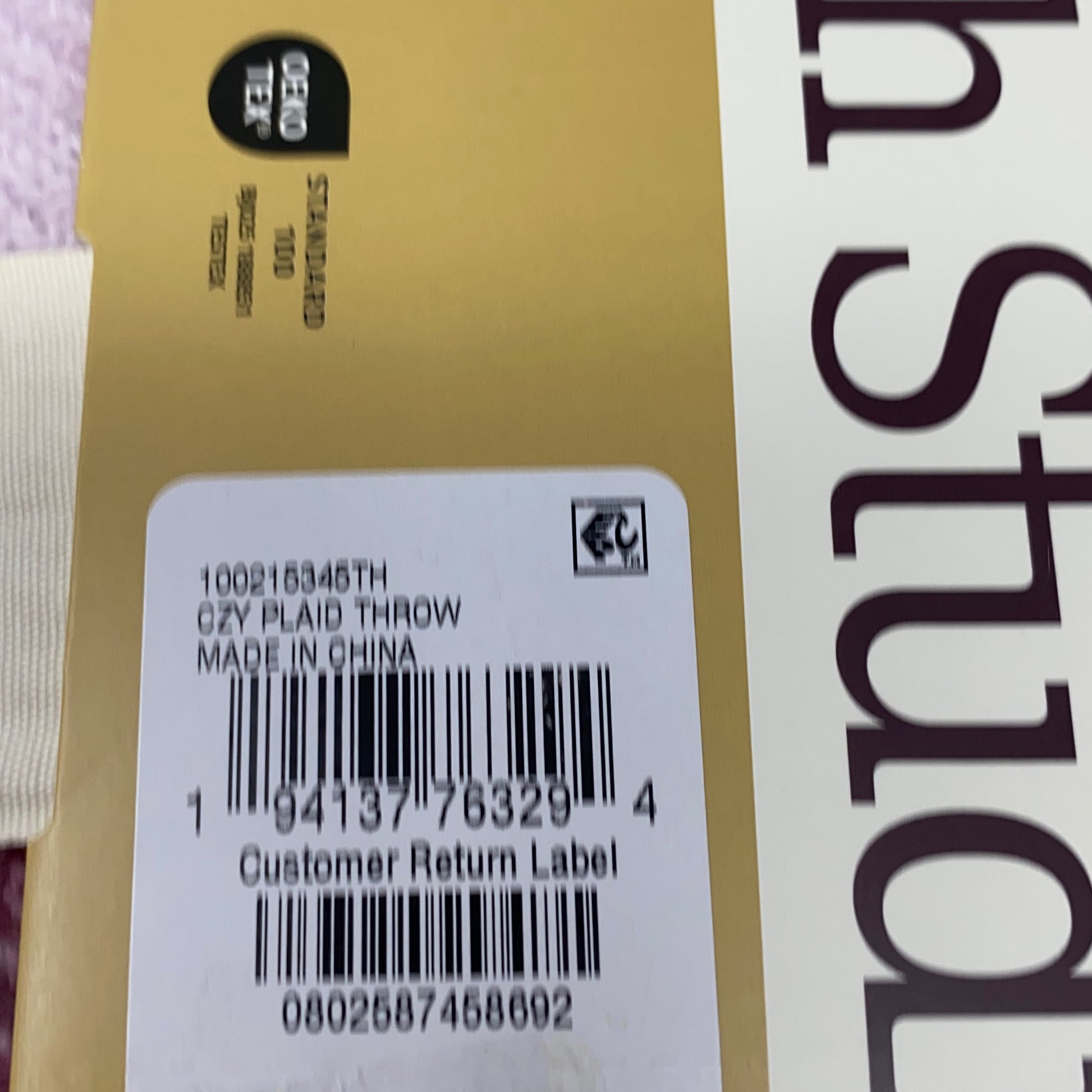 Serial #/Tag-UNT353721JGW