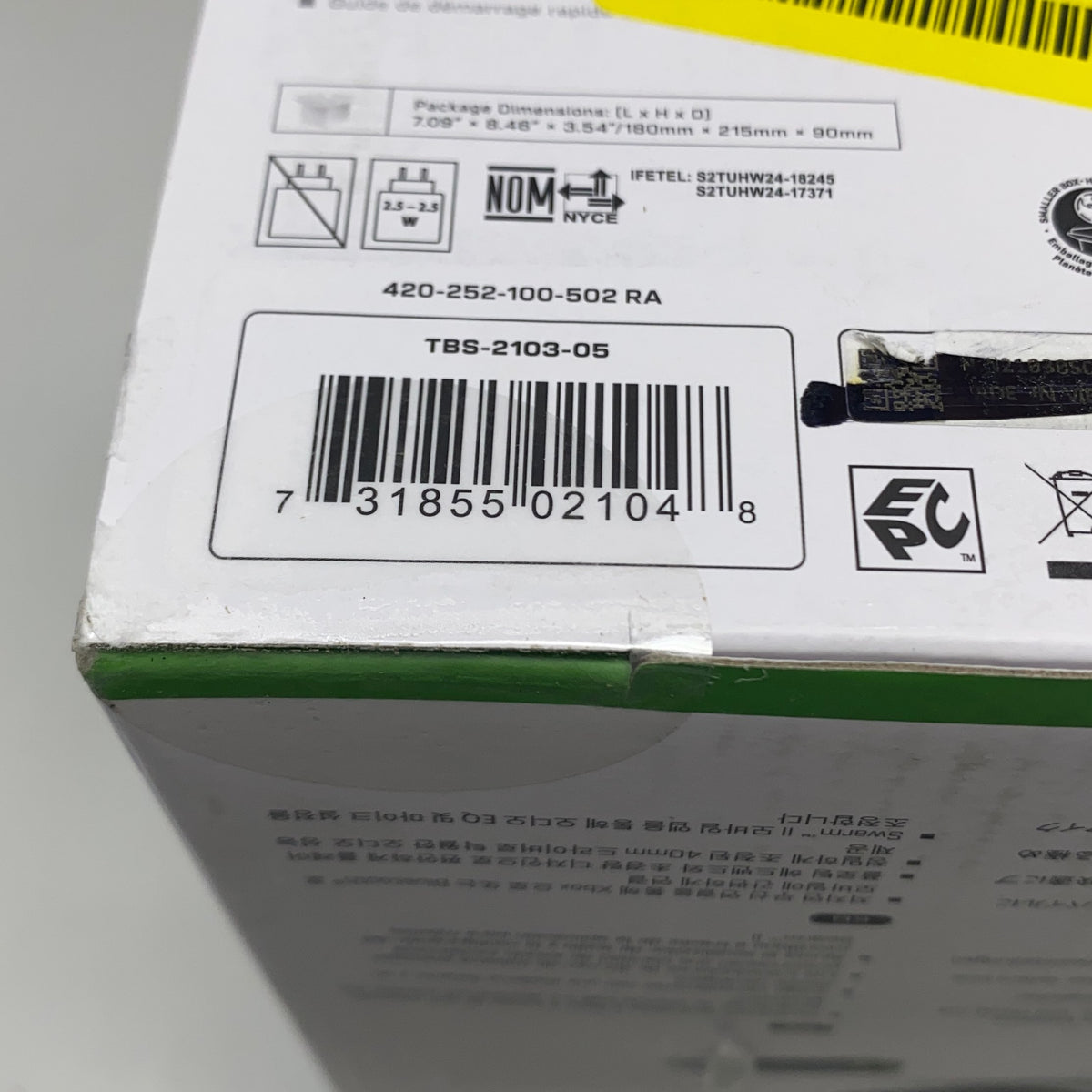 Serial #/Tag-UNT430113RO6