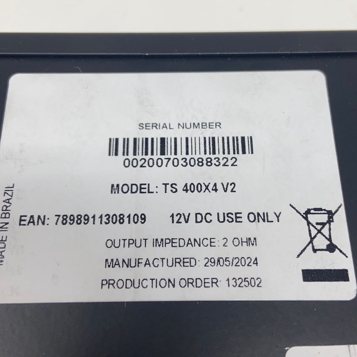 Serial #/Tag-LPNPMGG6597791