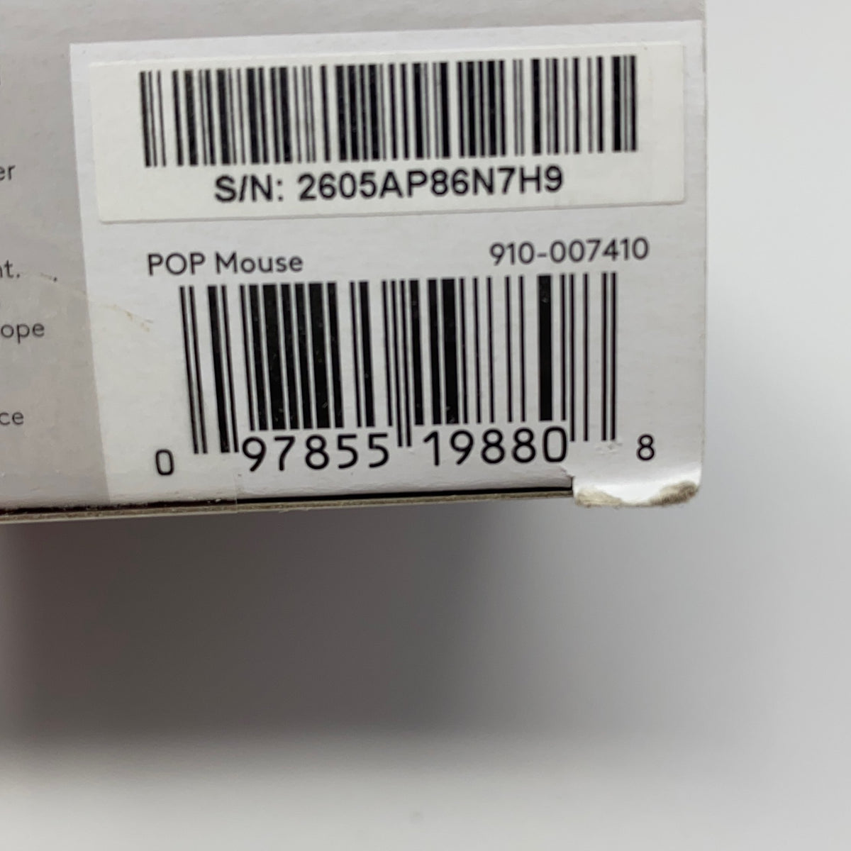 Serial #/Tag-UNT310884HDI