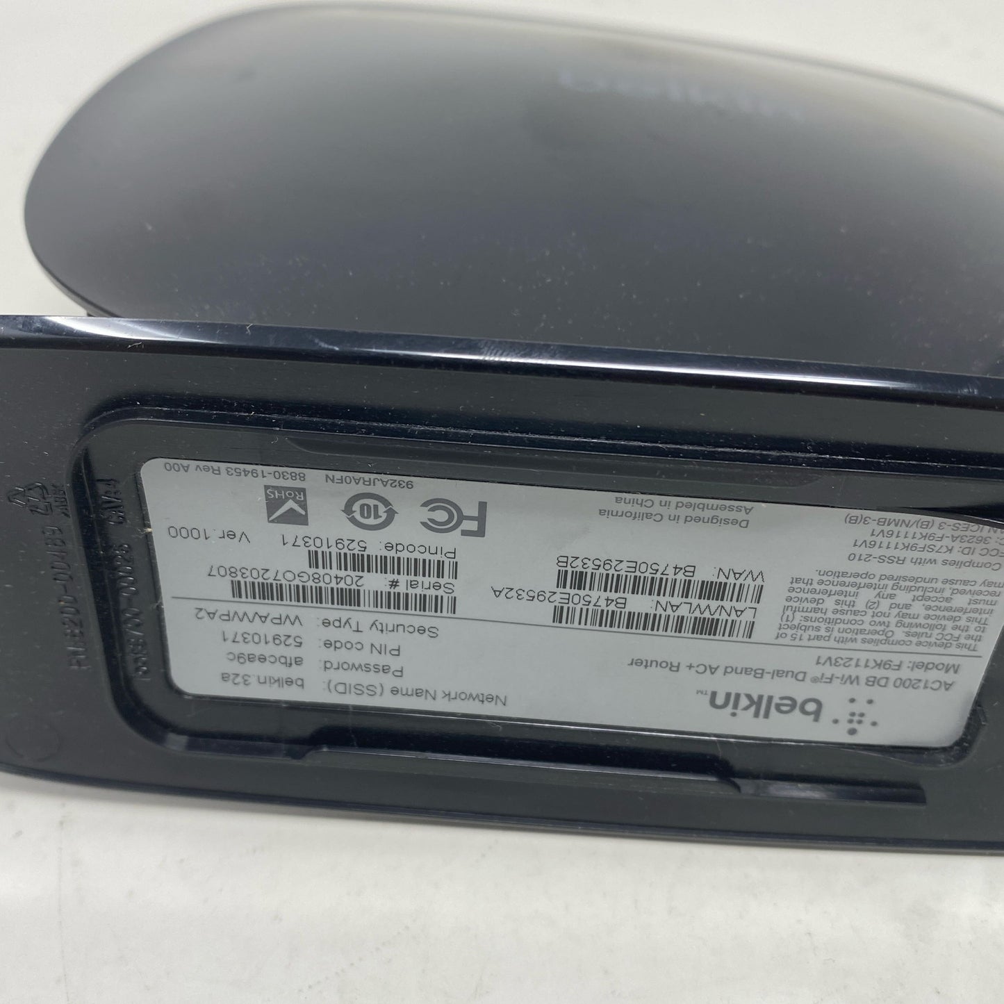 Serial #/Tag-UNT932642HXW