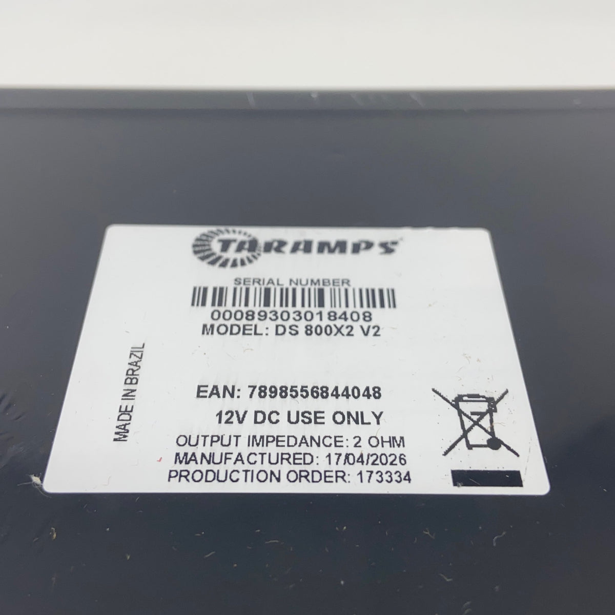 Serial #/Tag-LPNAC387500645