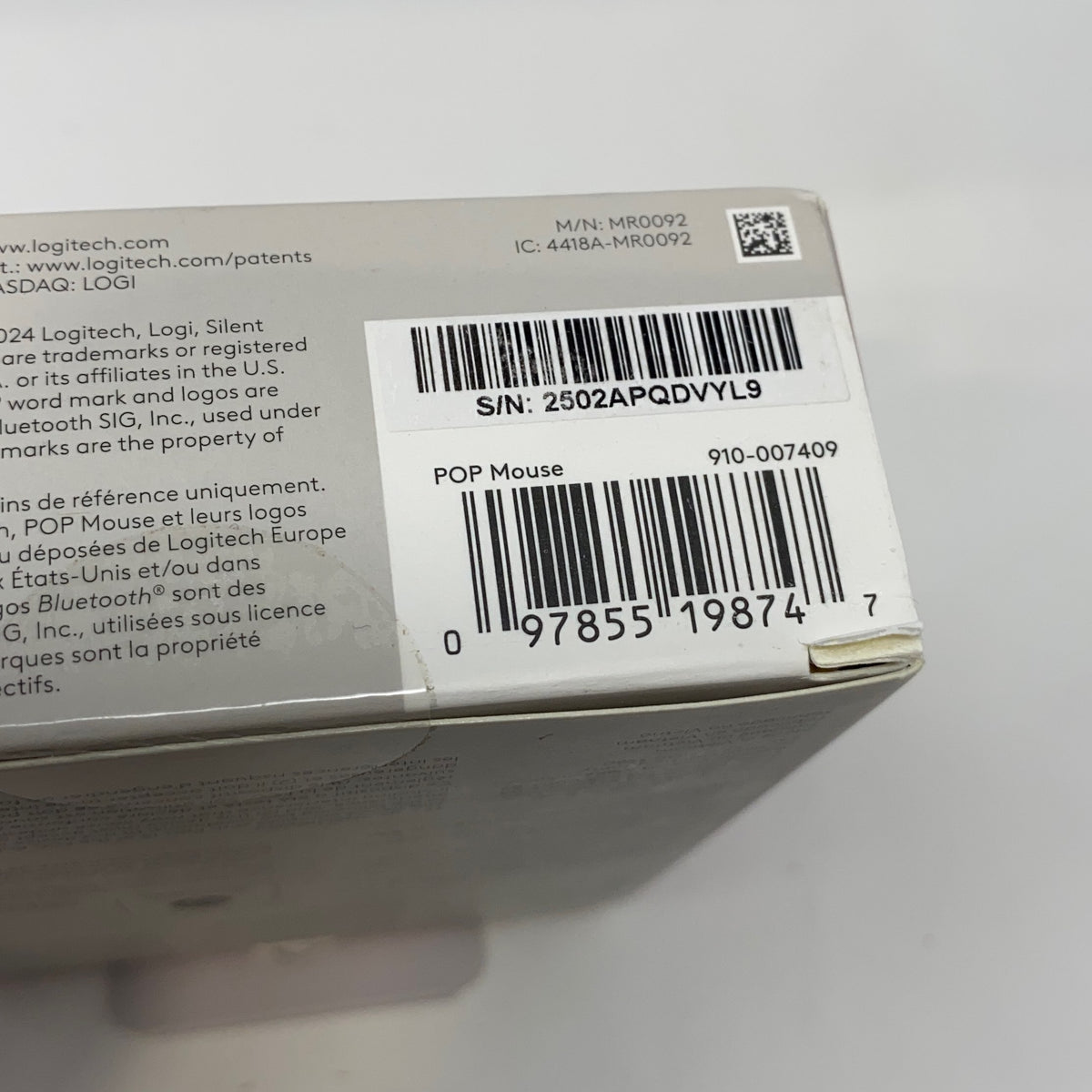 Serial #/Tag-UNT045224K7U