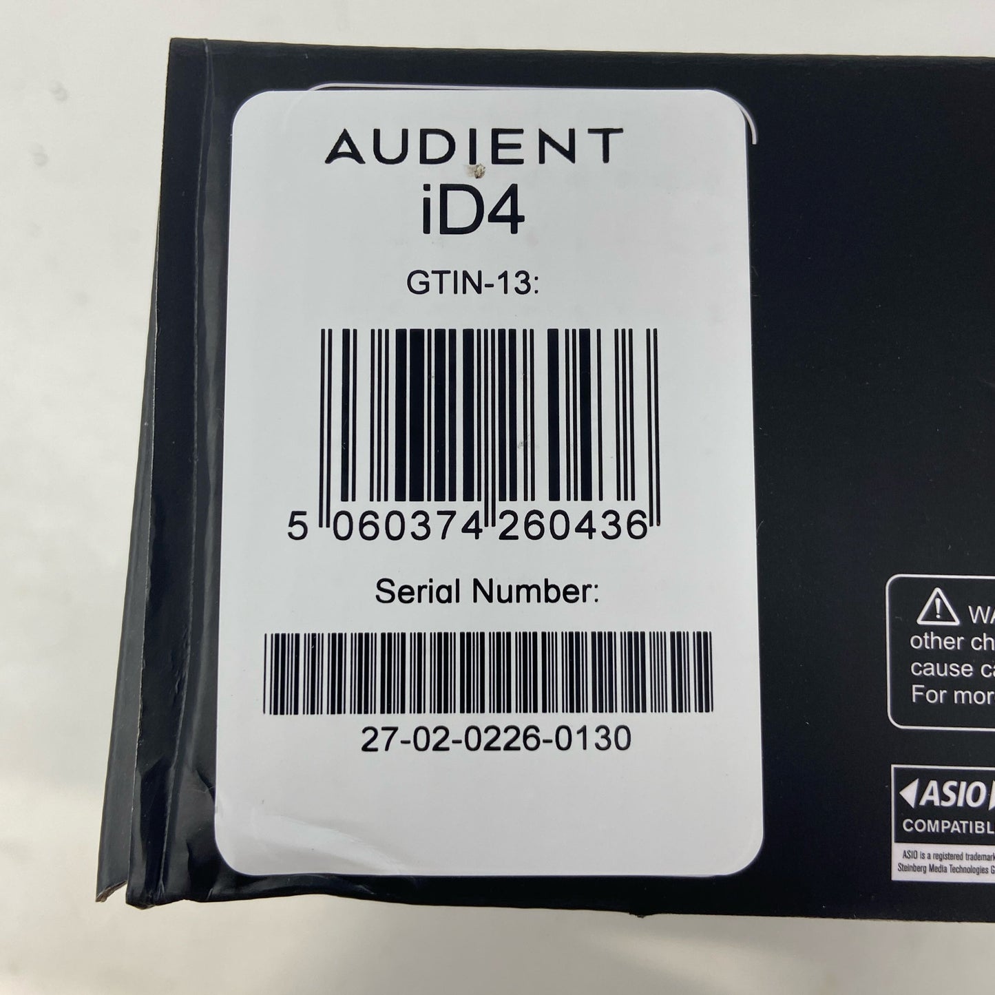 Serial #/Tag-UNT332551WOH