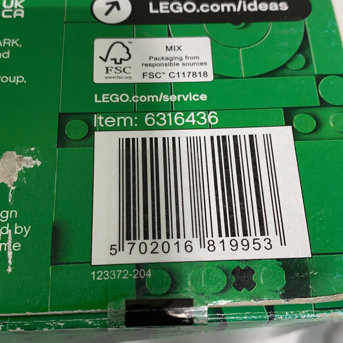 Serial #/Tag-LPNAC176708373