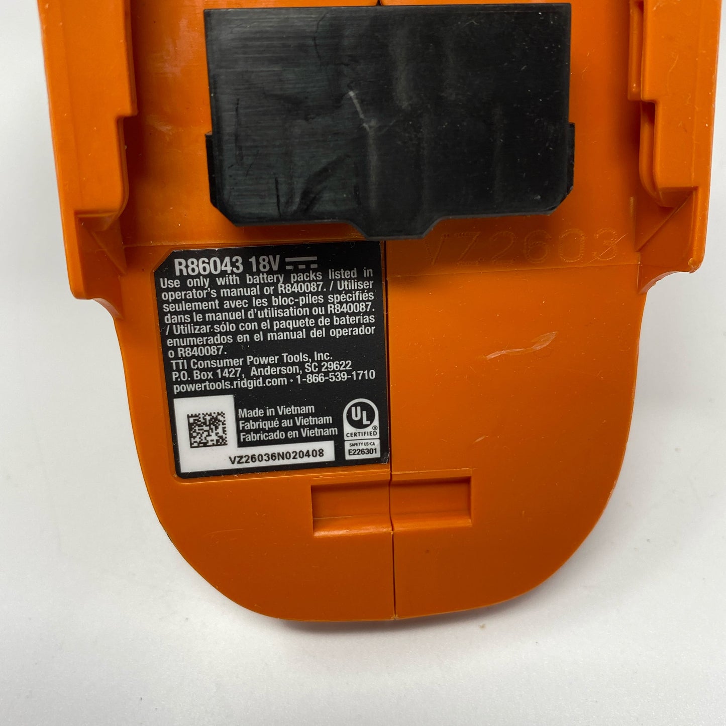 Serial #/Tag-UNT905030JTD