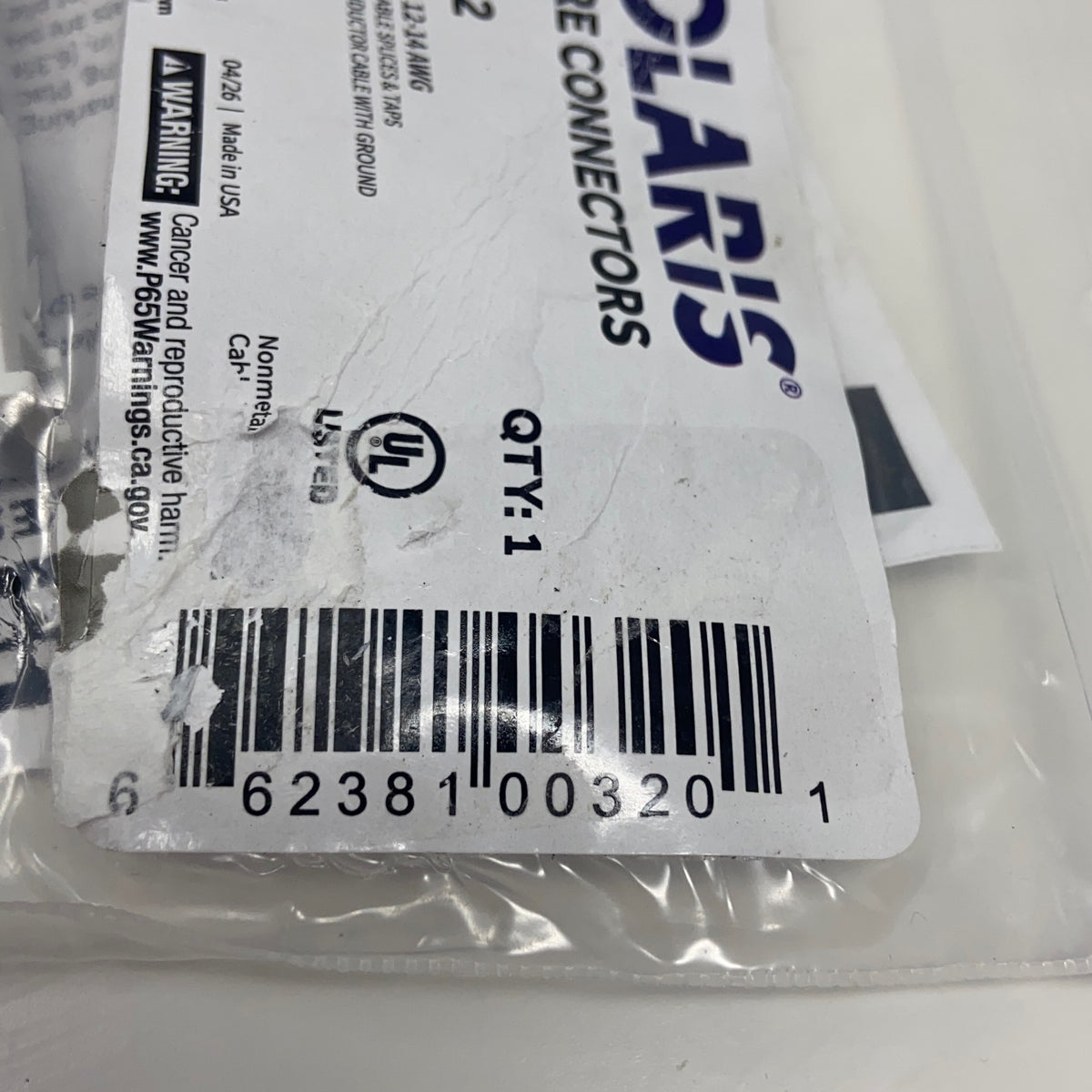 Serial #/Tag-UNT501771DDH