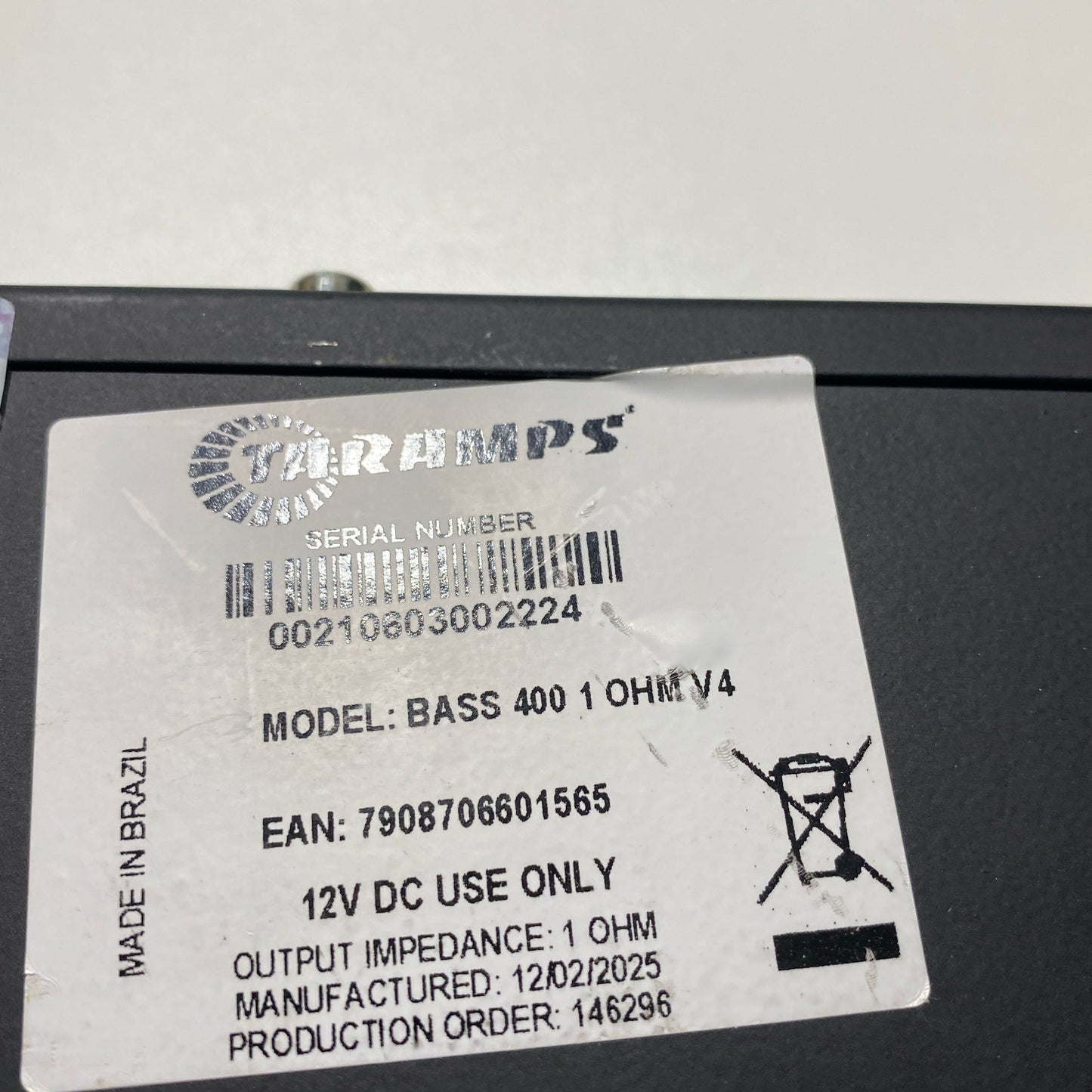 Serial #/Tag-LPNNC6K6Z1478