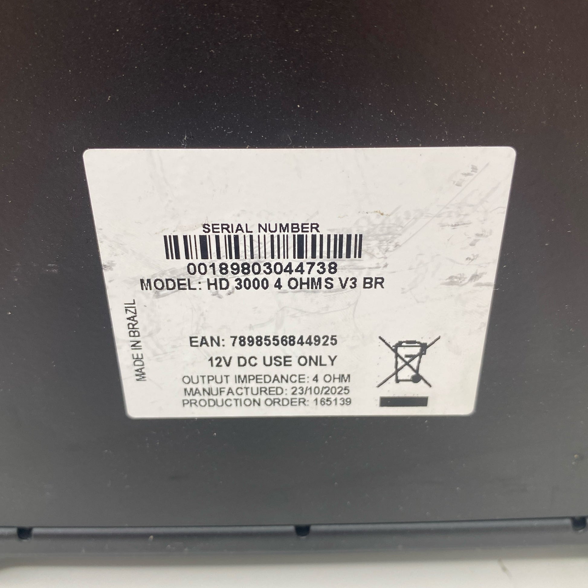 Serial #/Tag-LPNO567806485