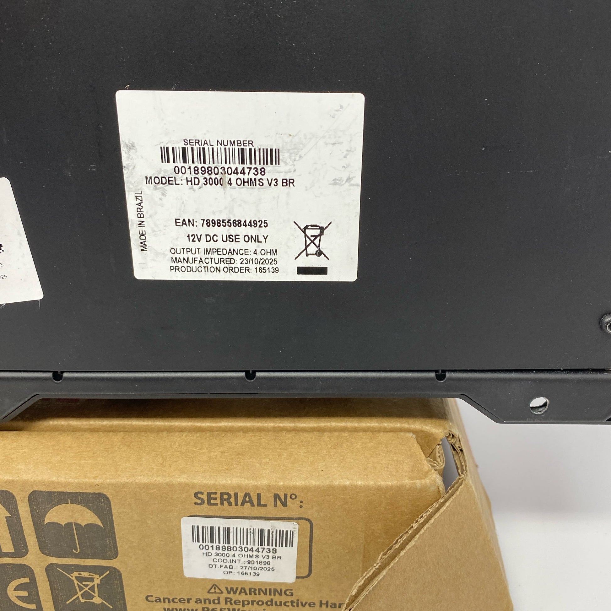 Serial #/Tag-UNT671989UQK